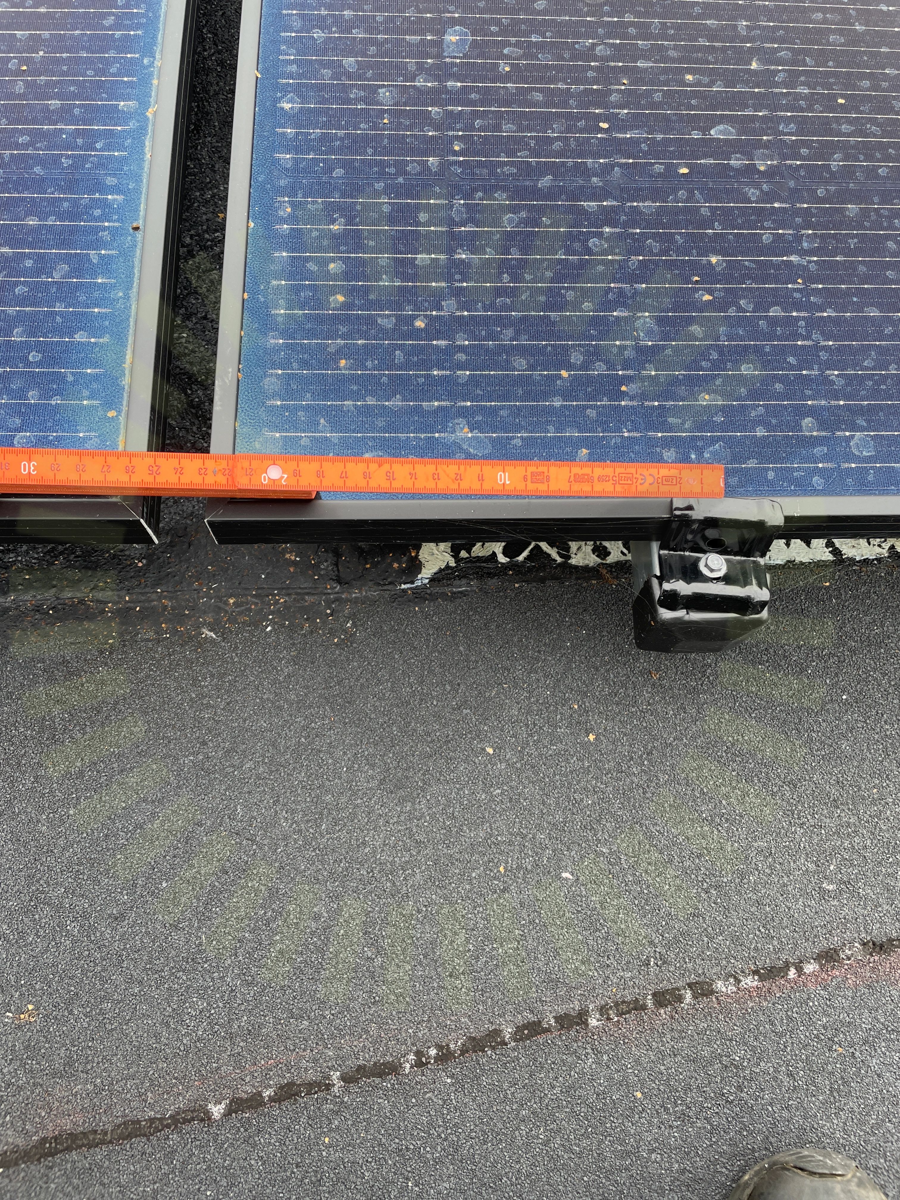 Klämmornas placering