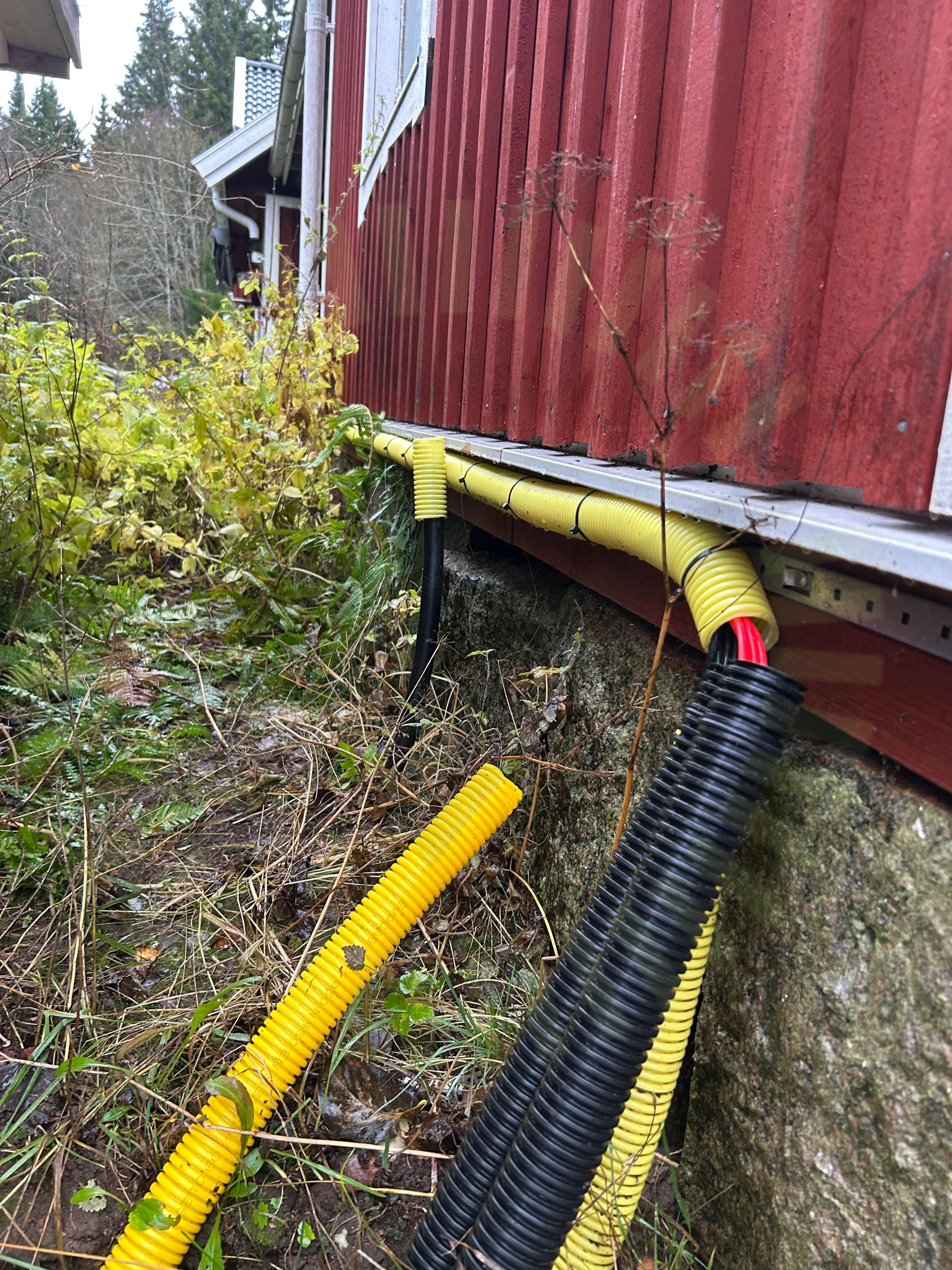 DC Kablage förläggning
