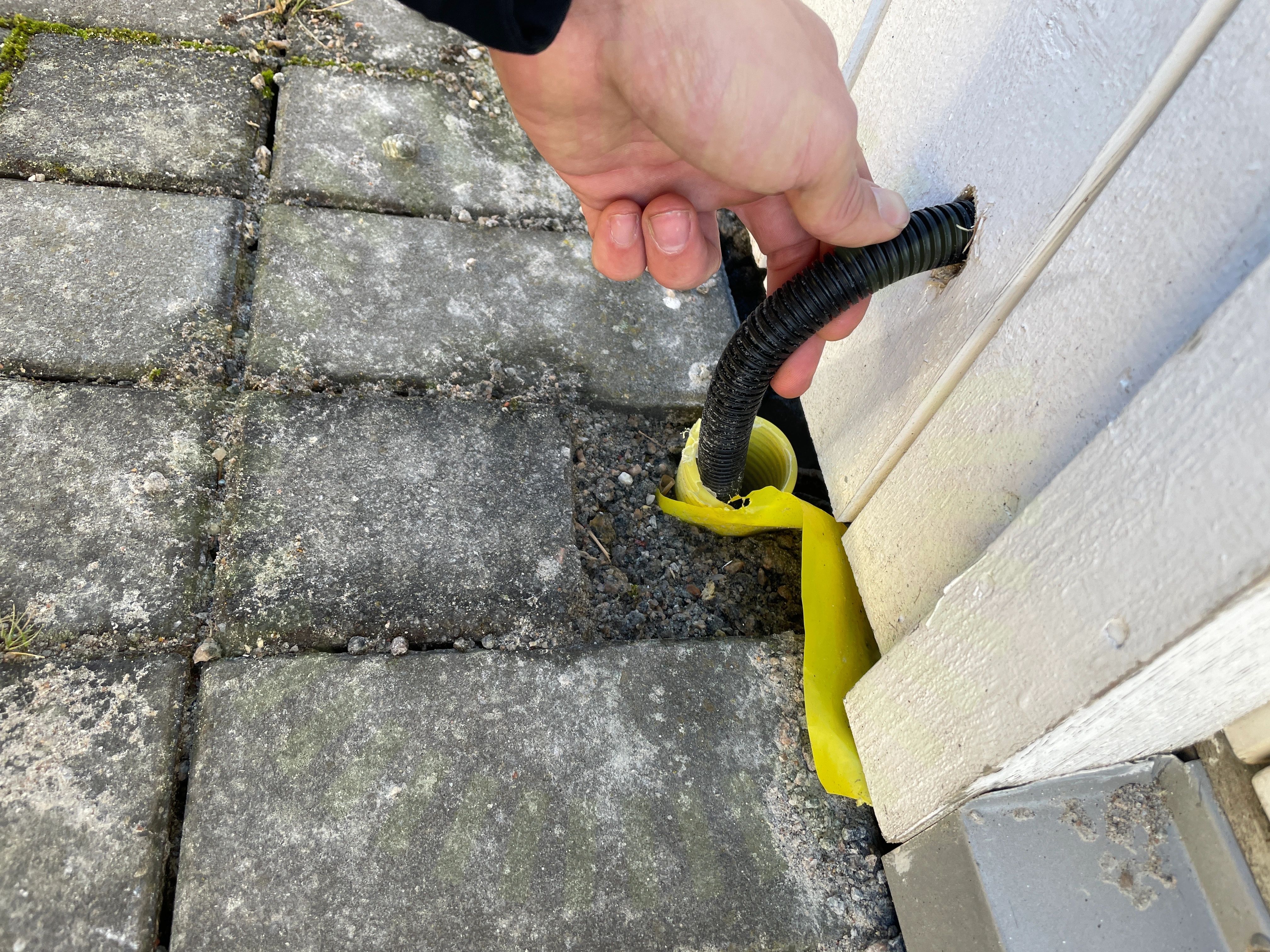 DC Kablage förläggning