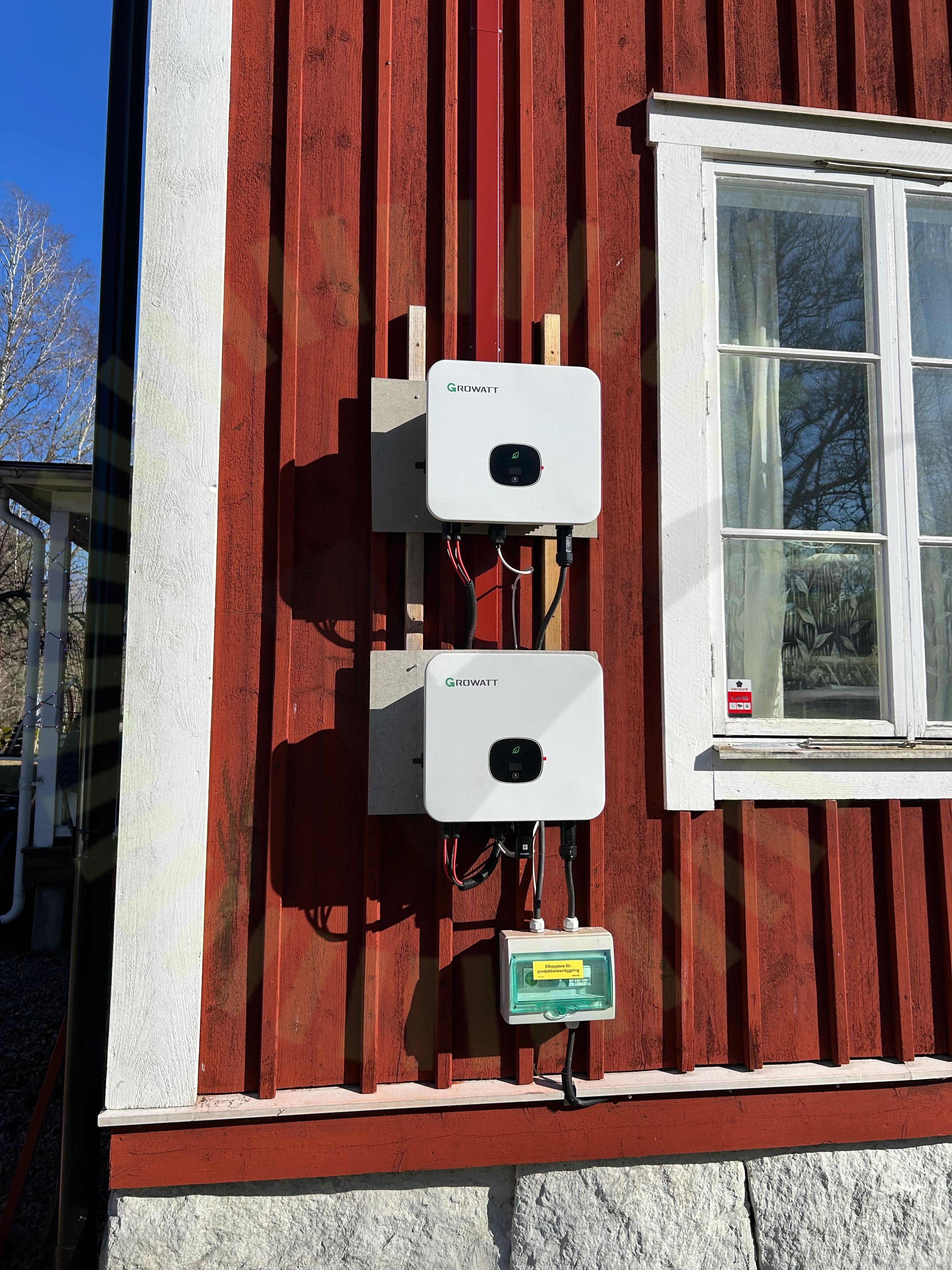 Varning för likspänning