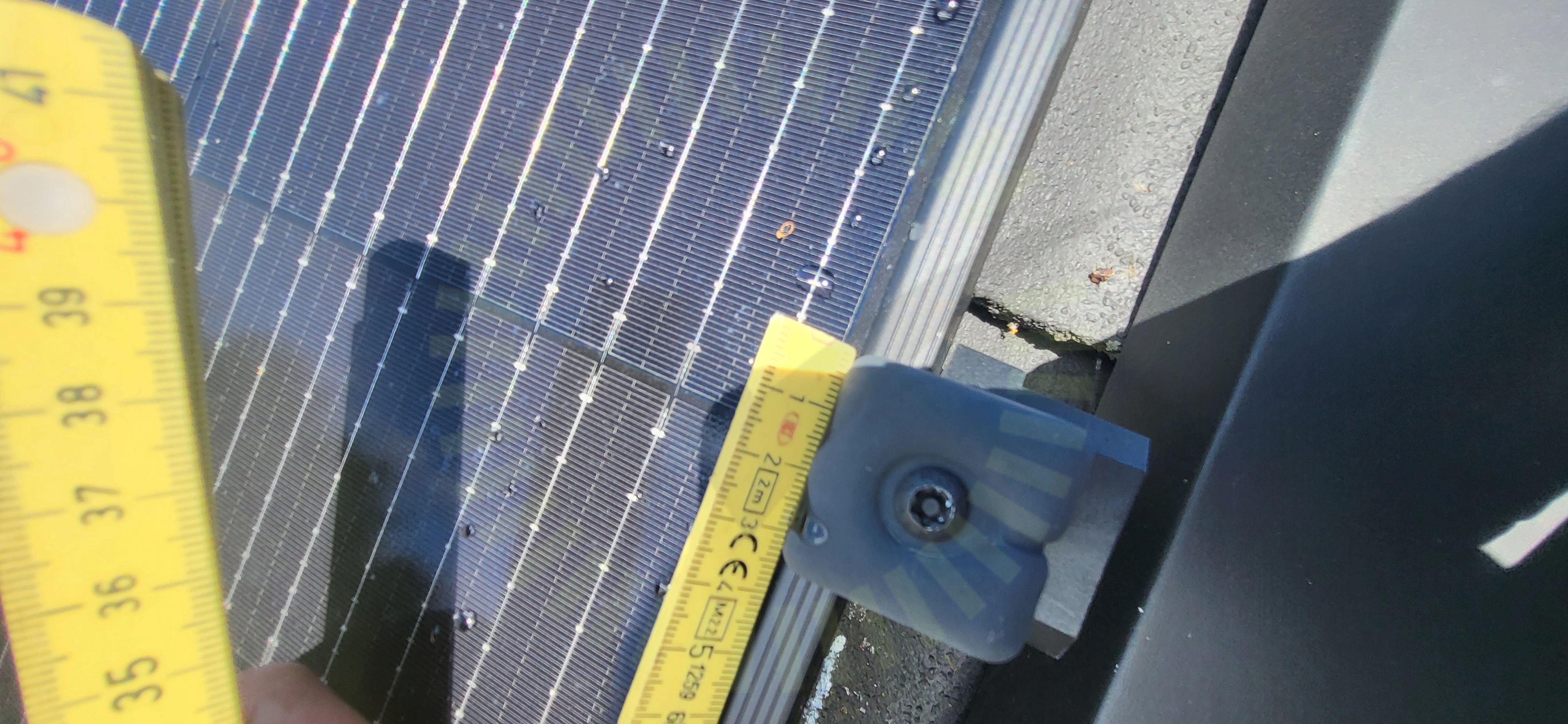 Klämmornas storlek