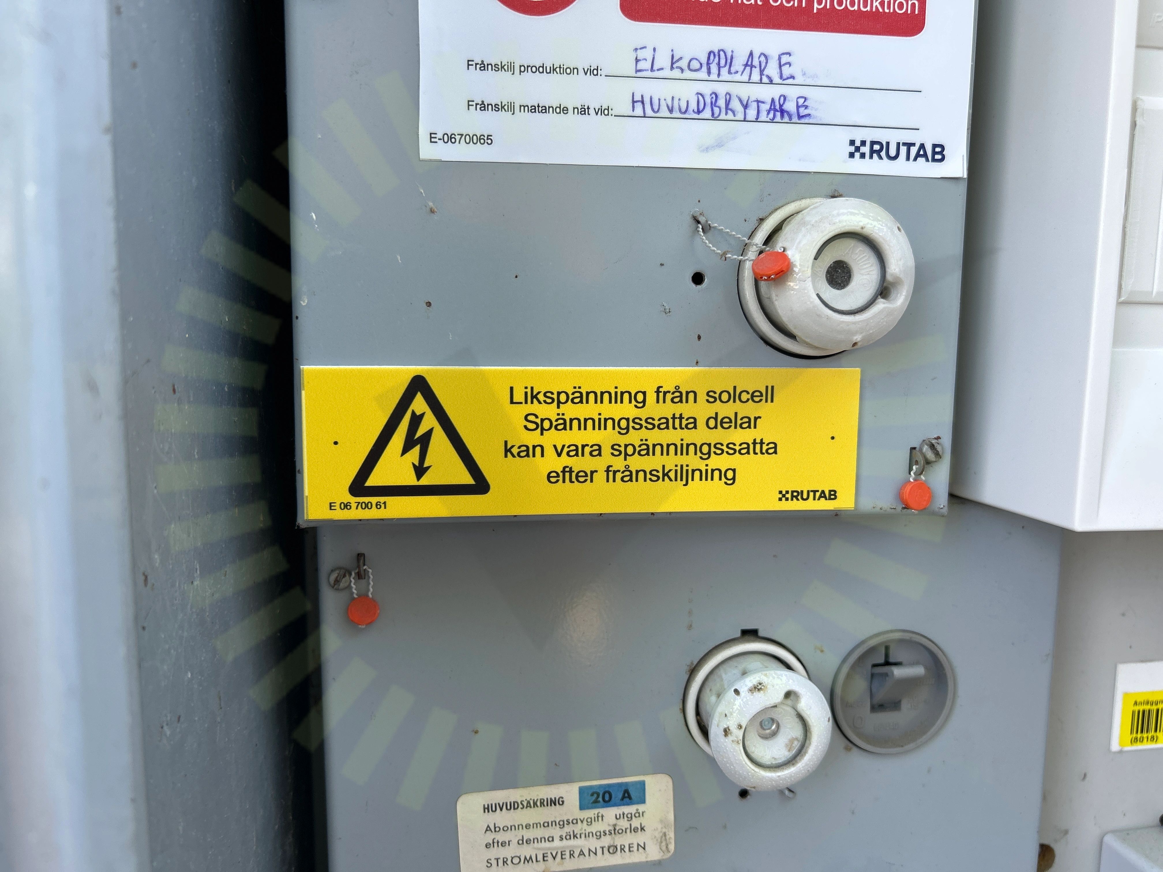 Missvisande varselmärkning