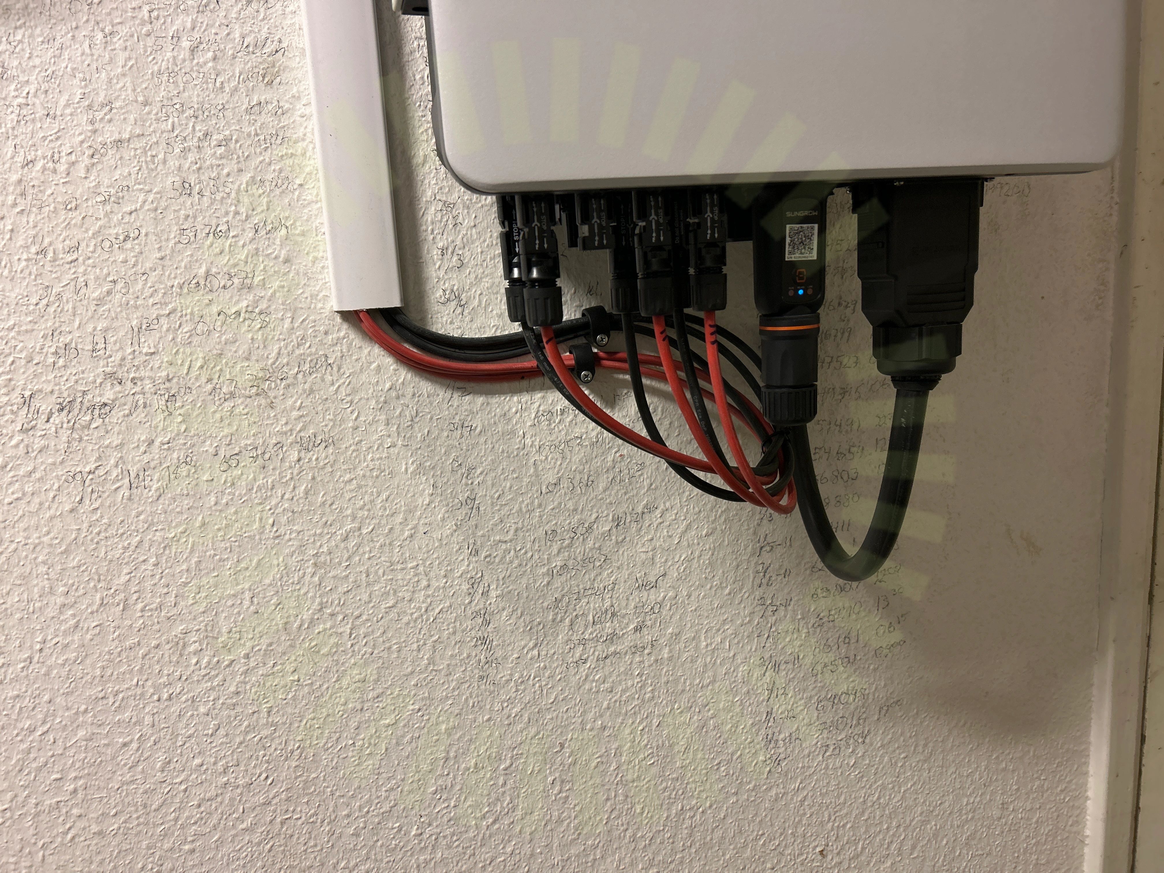 Varning för likspänning