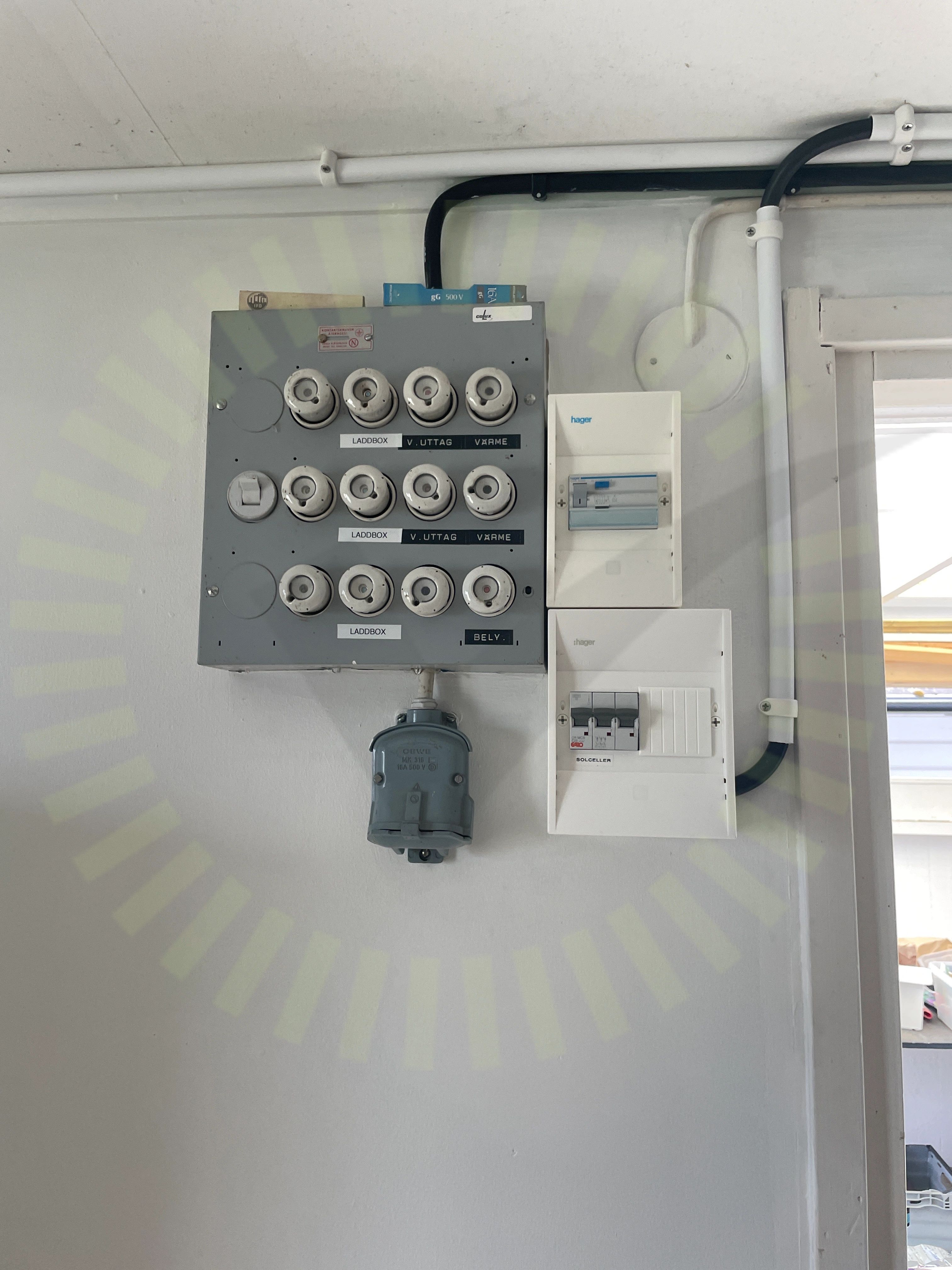Informering av solceller