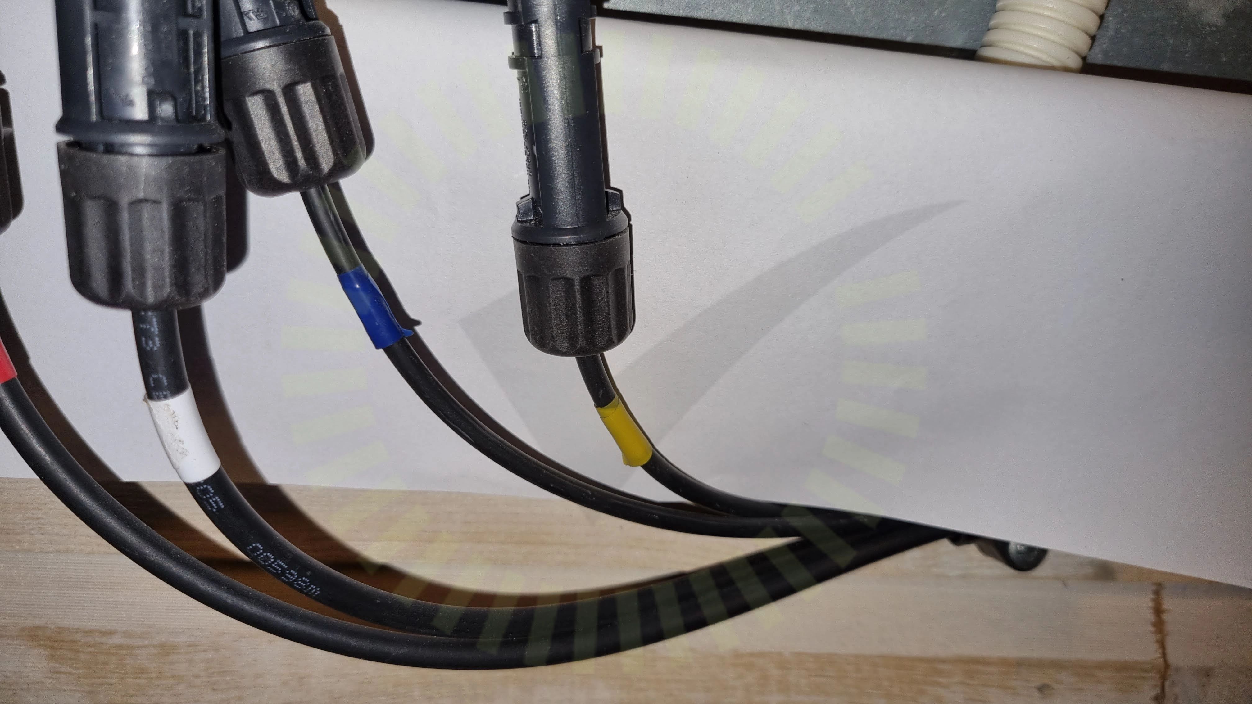 DC Kablage dubbelisolerad