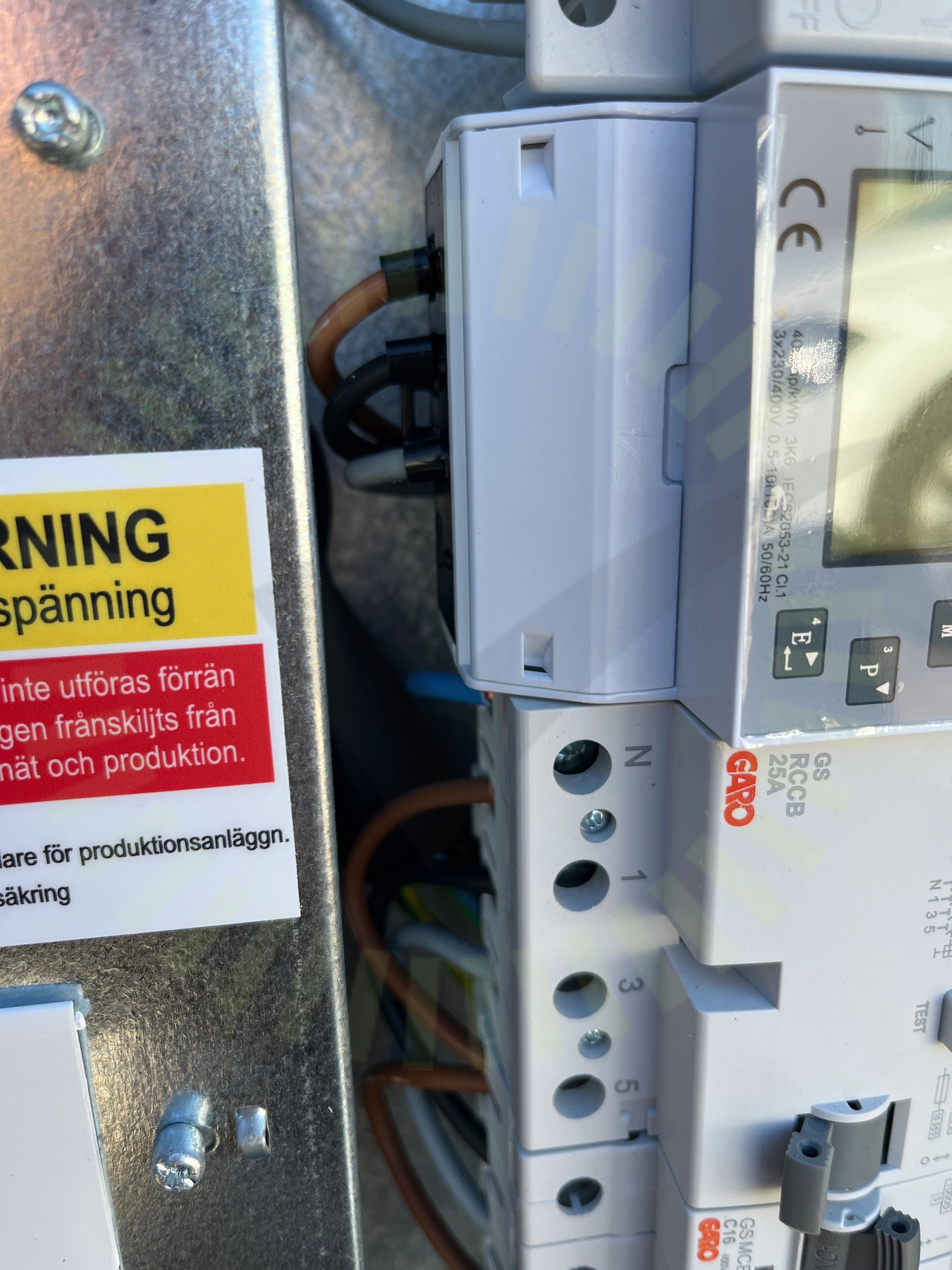 Anslutning av smartmätare