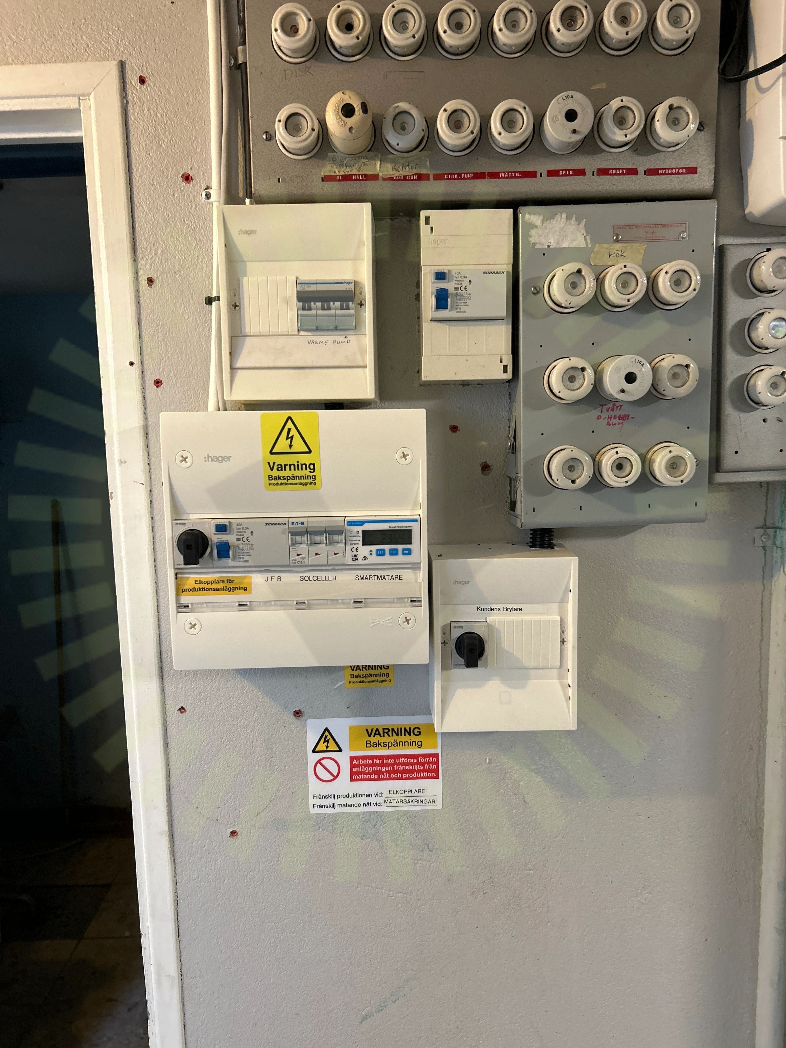 Informering av solceller
