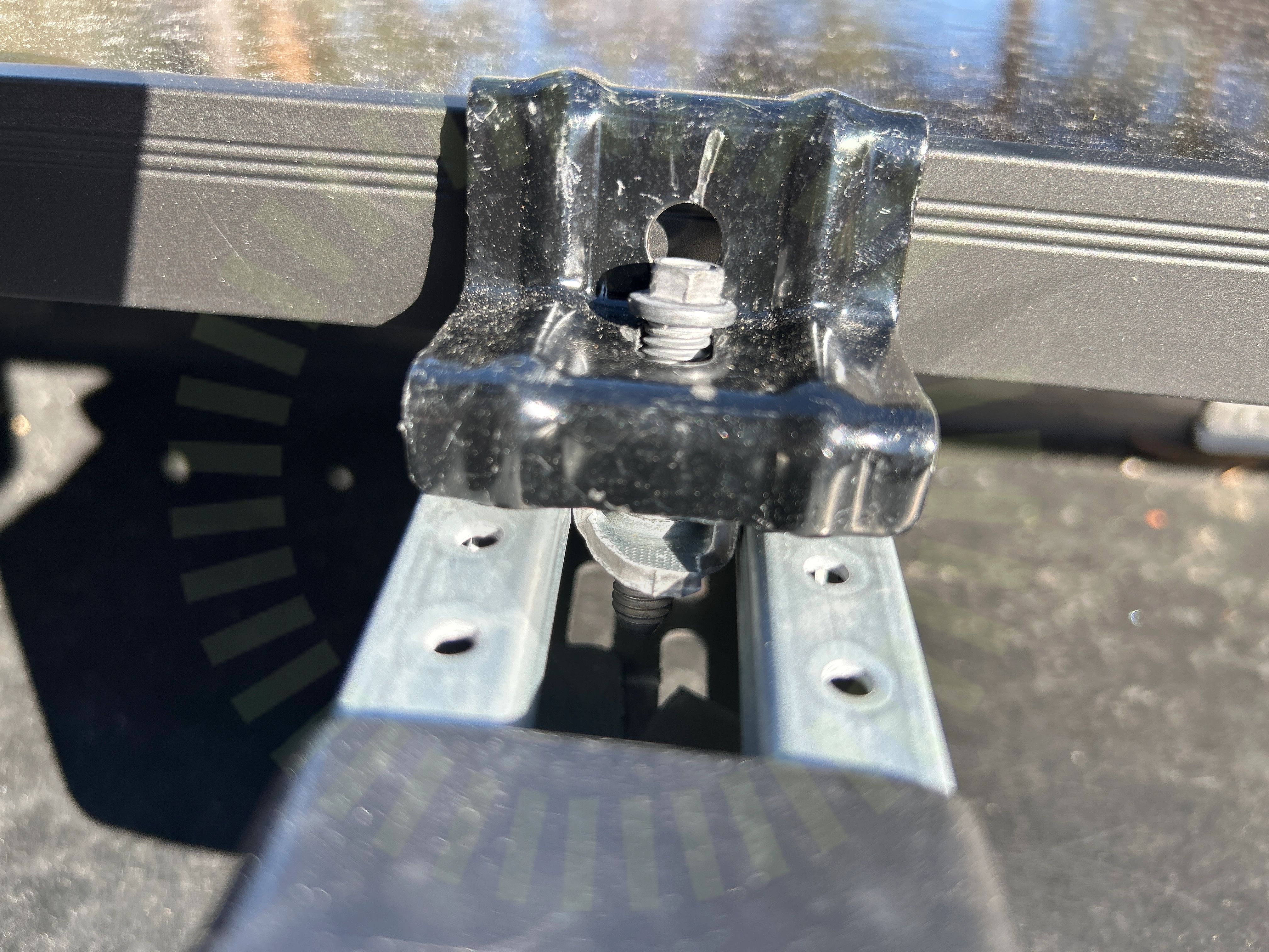 Ändklämmor skena 
