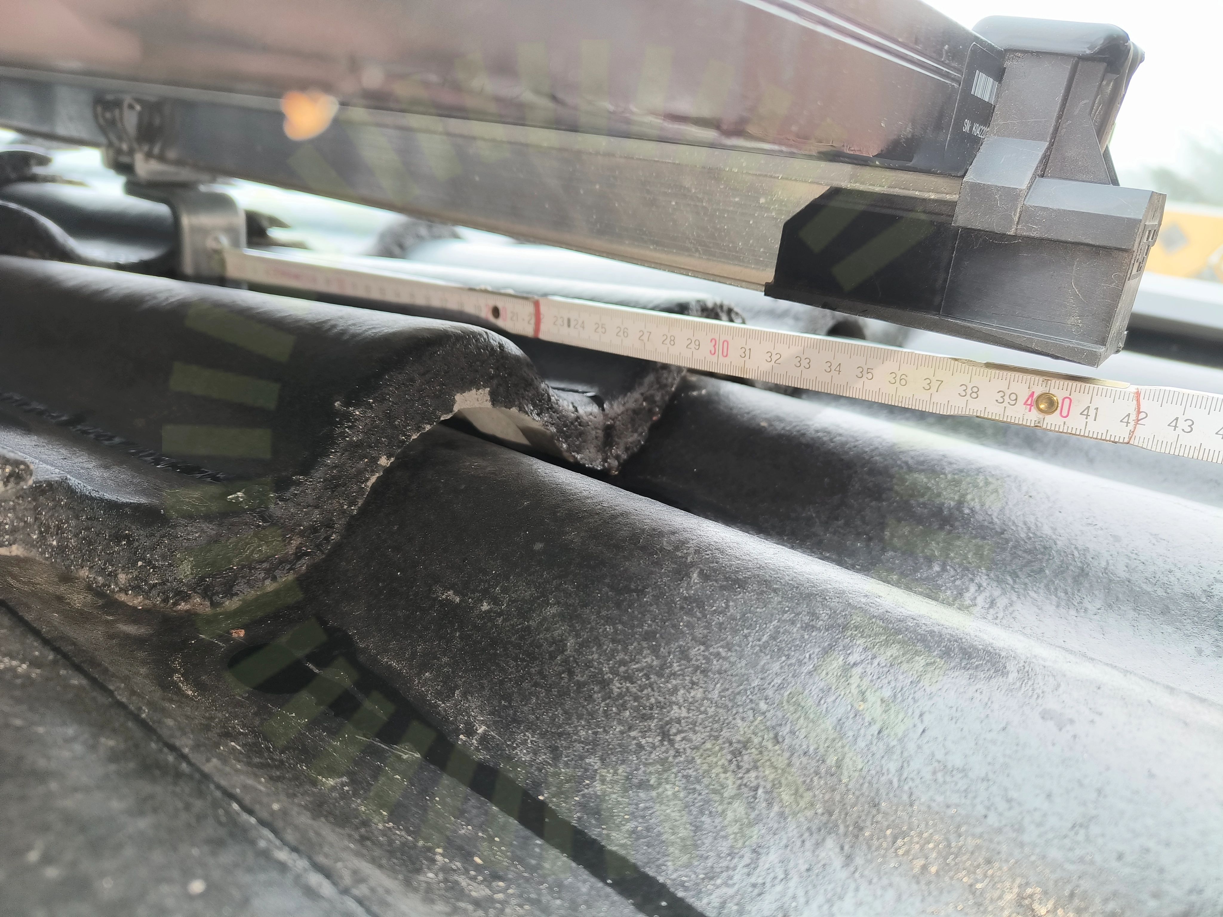 Skenornas överhäng