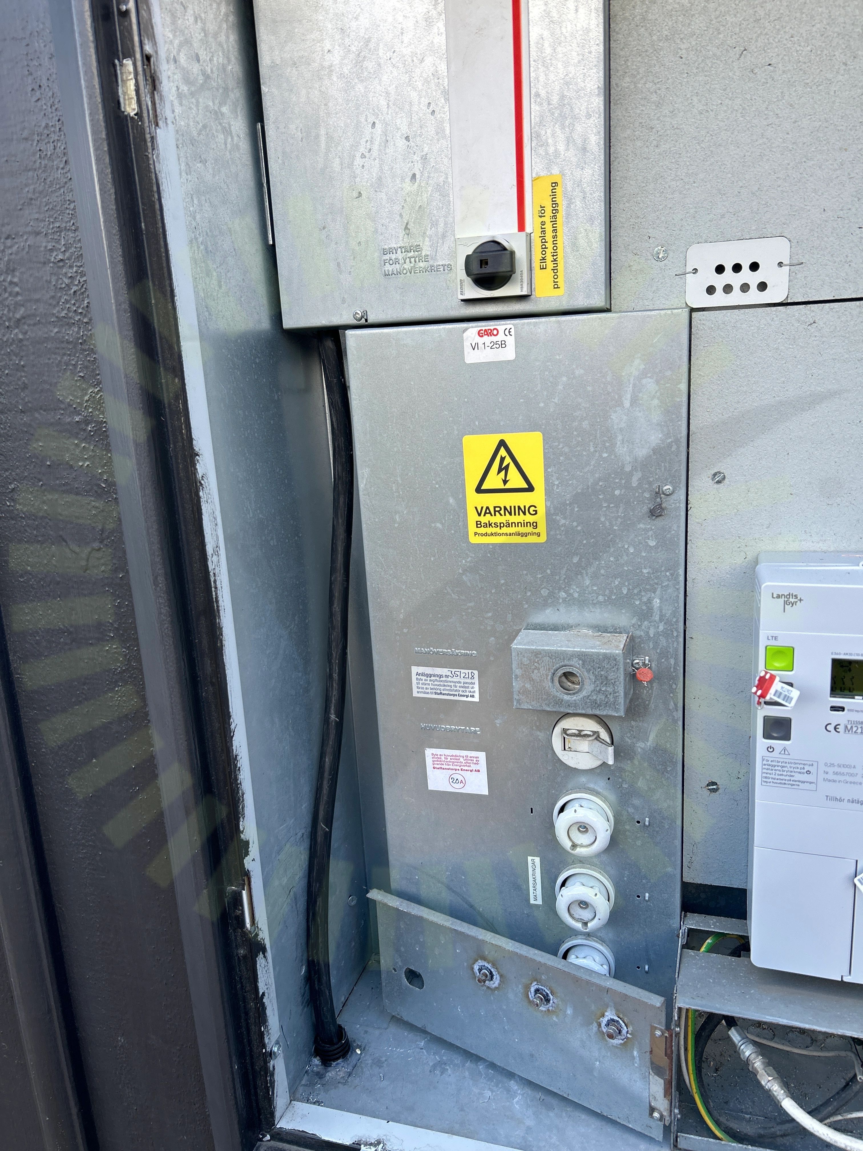 AC Kablage förläggning