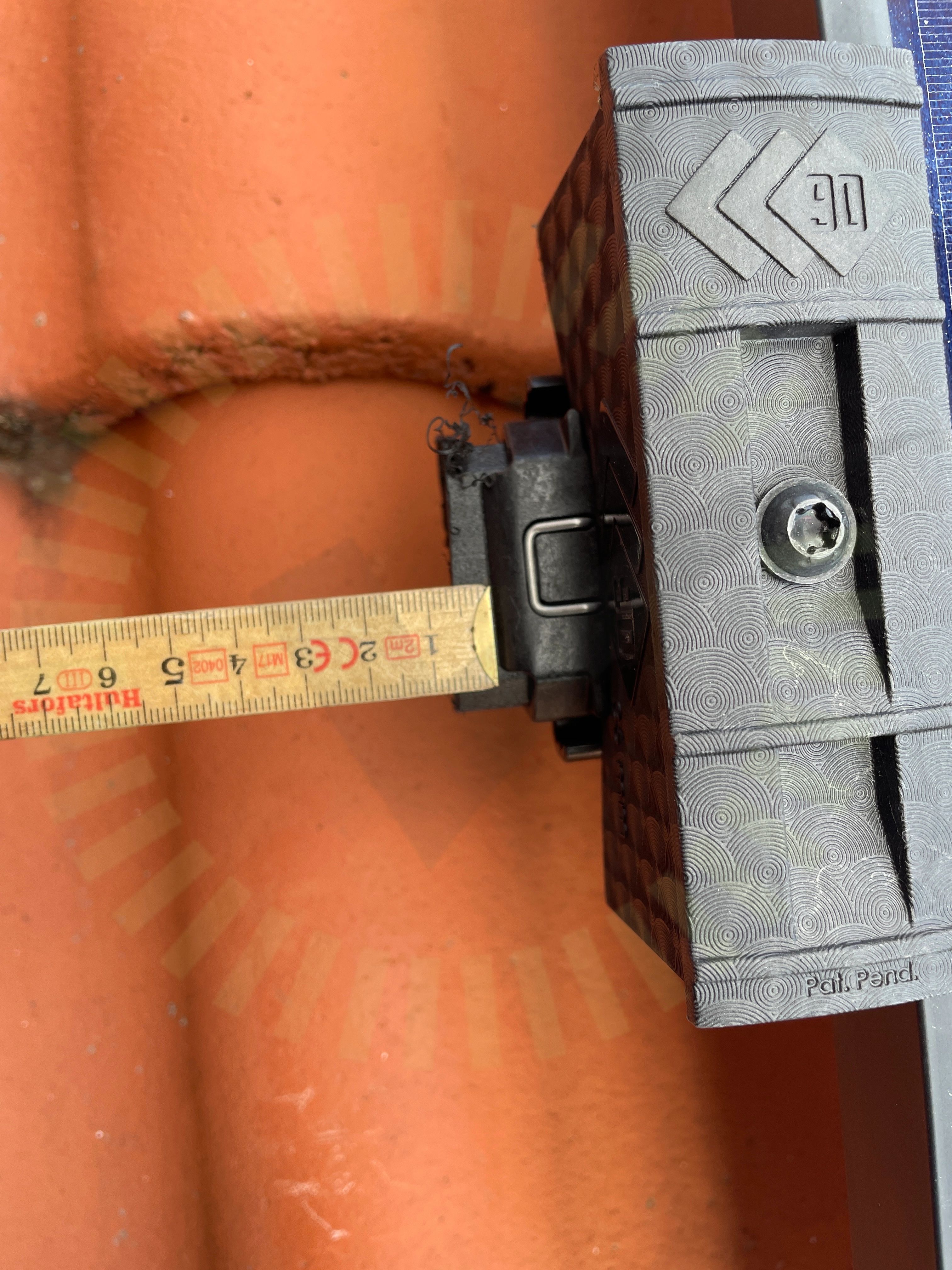 Skenans utstick för klämma