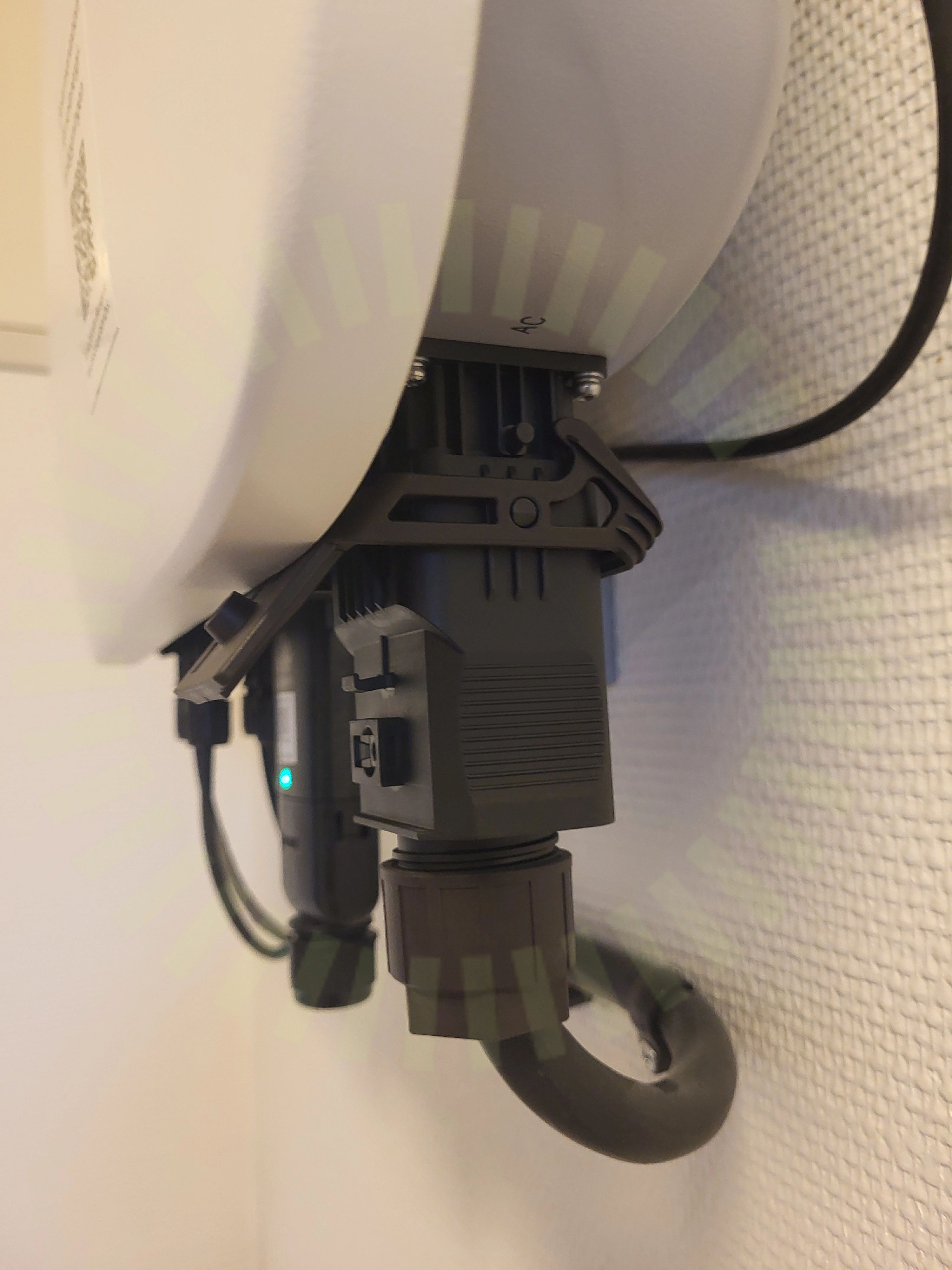 AC anslutning växelriktare