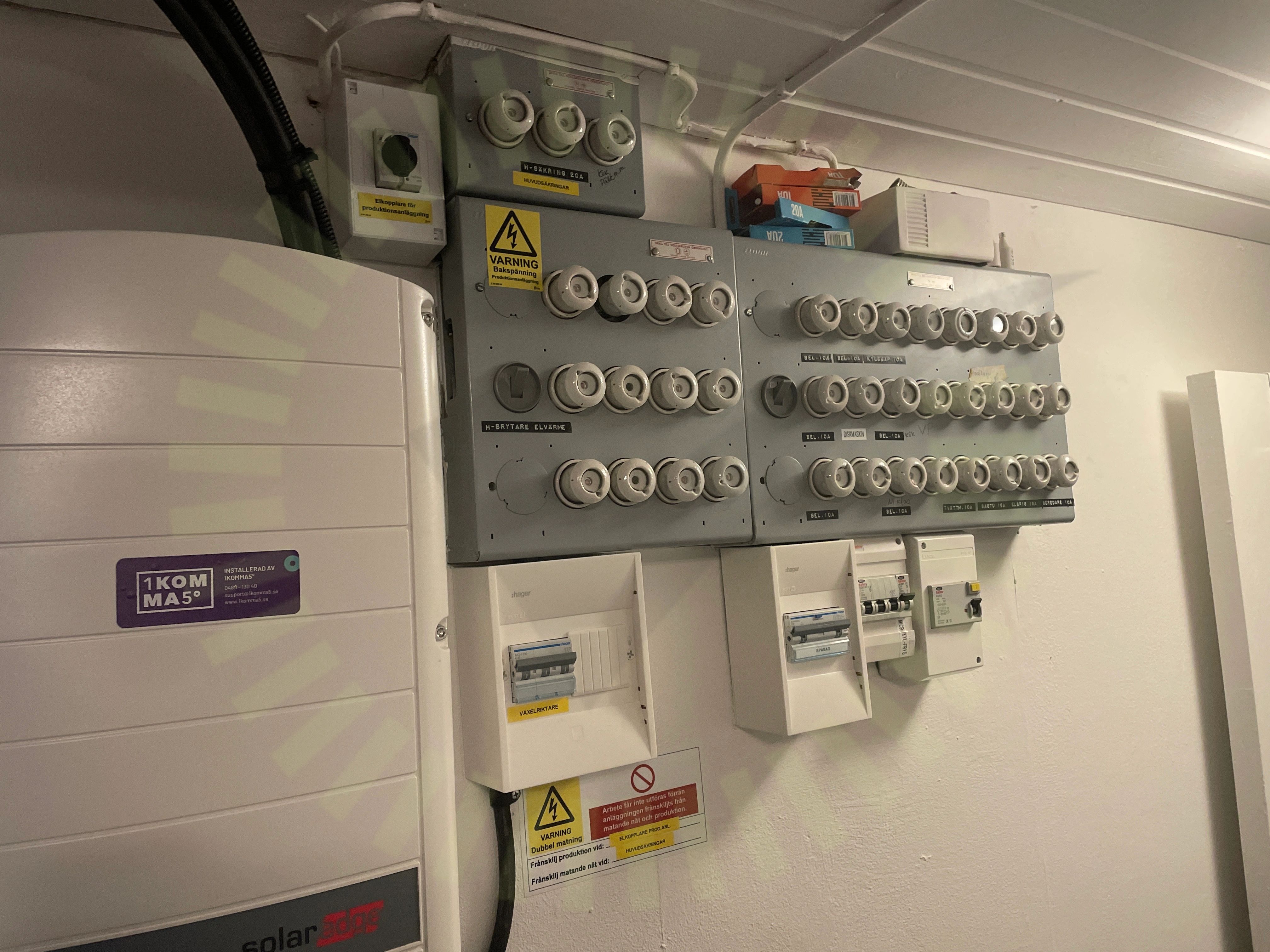 Informering av solceller