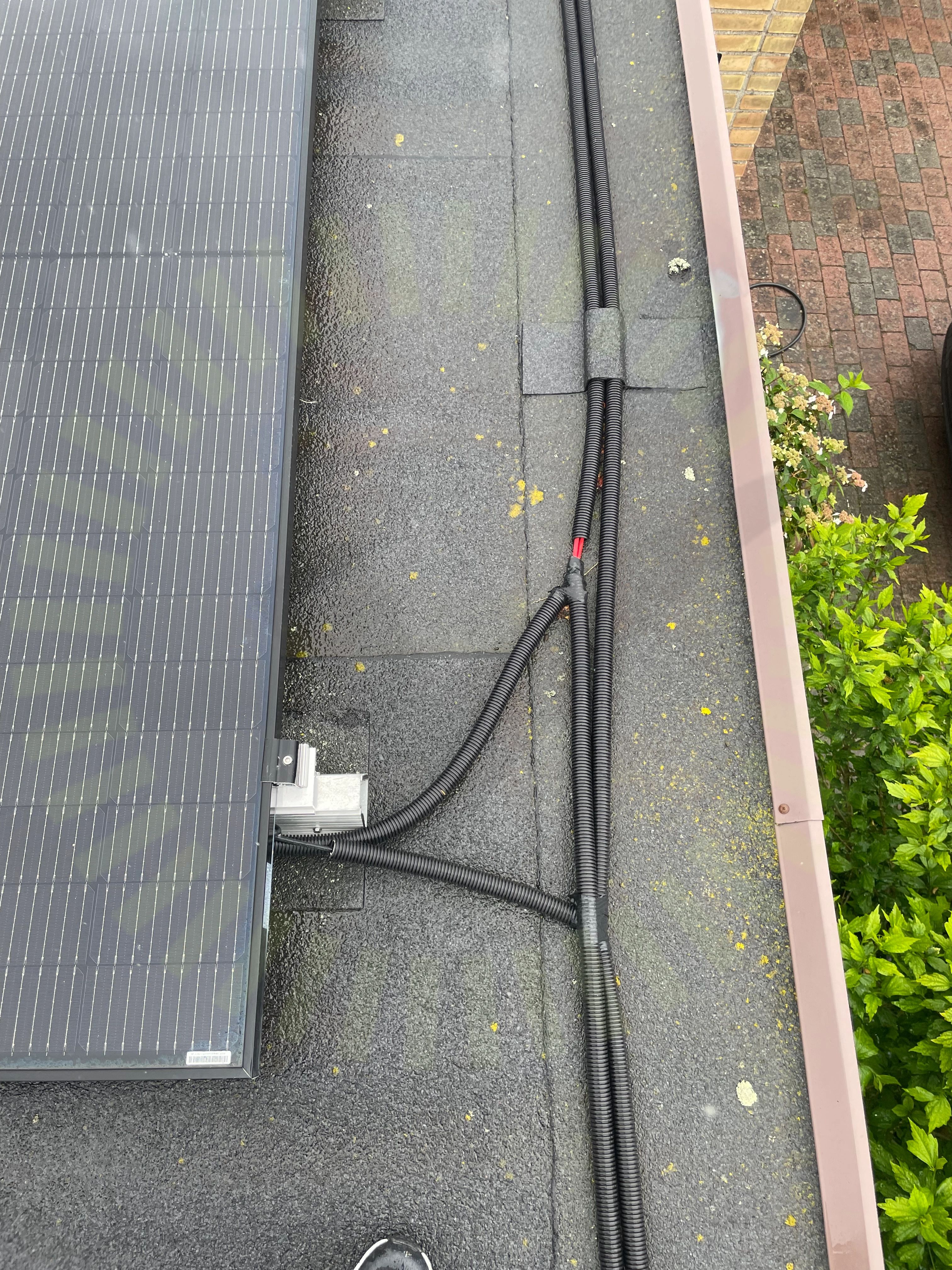 DC kabel förläggning