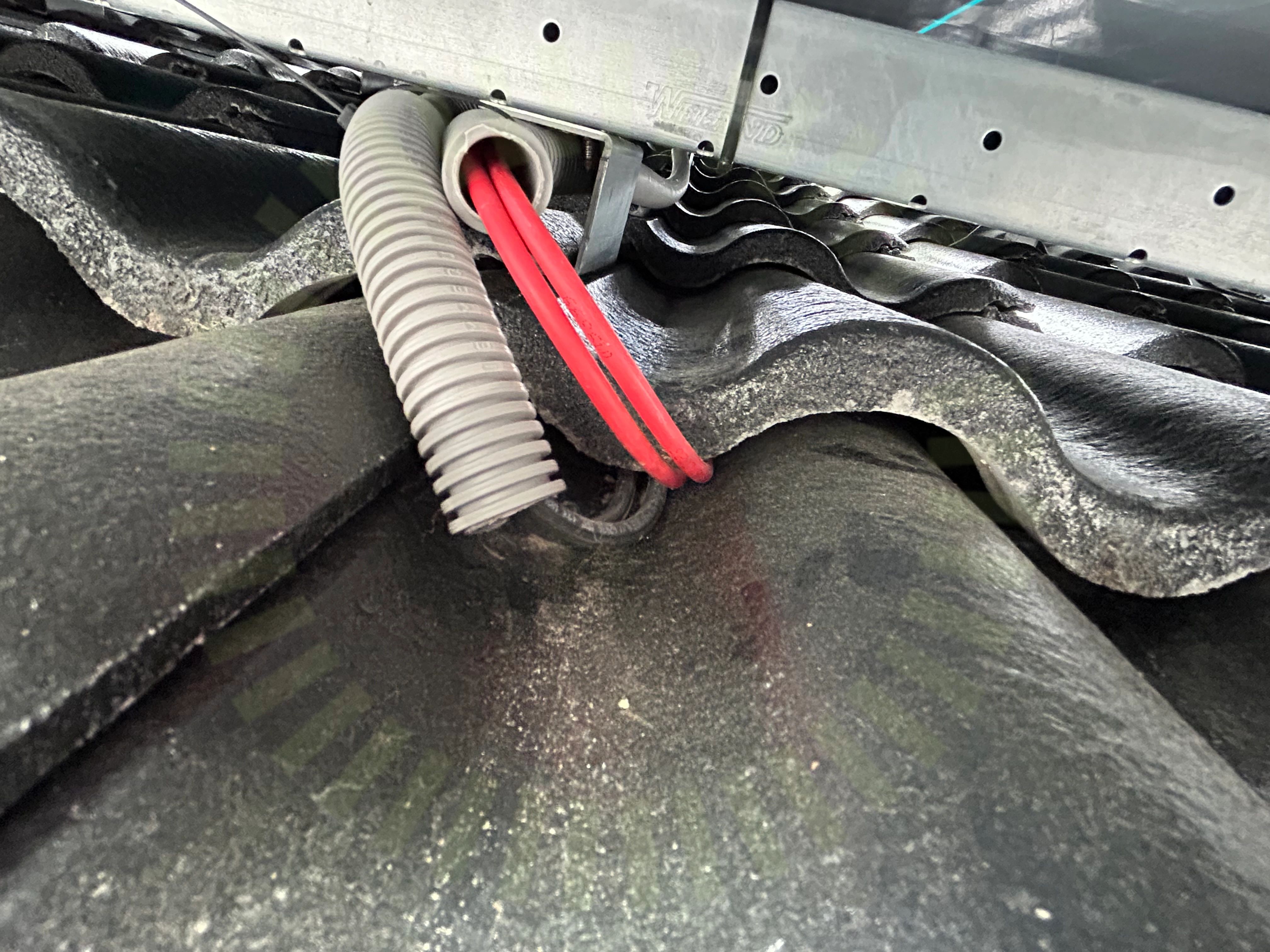 DC kabel förläggning