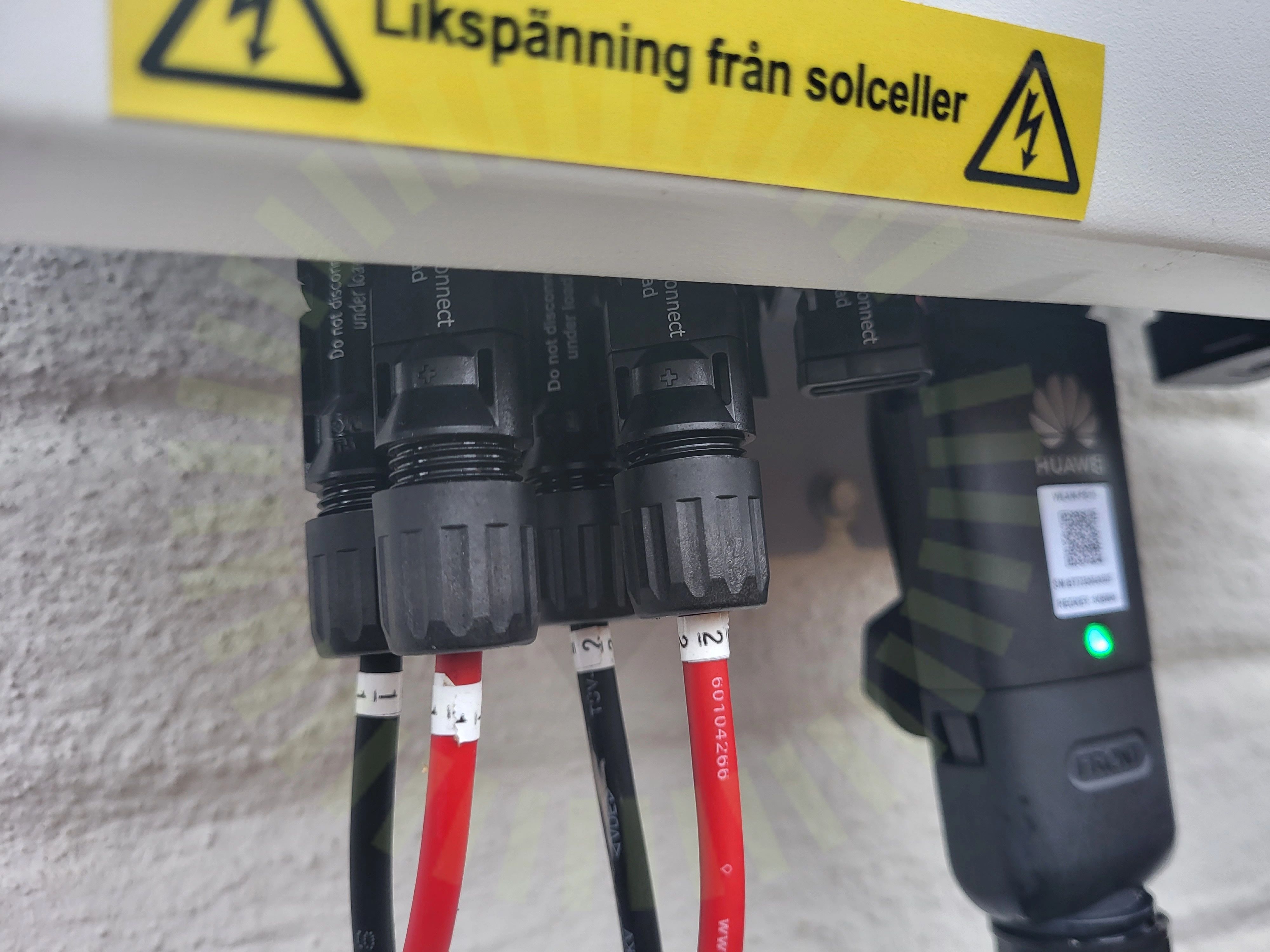 Spända kontakter.