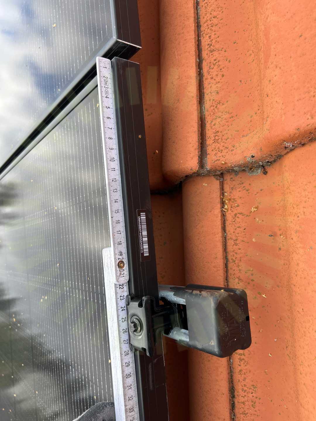 Klämmornas placering