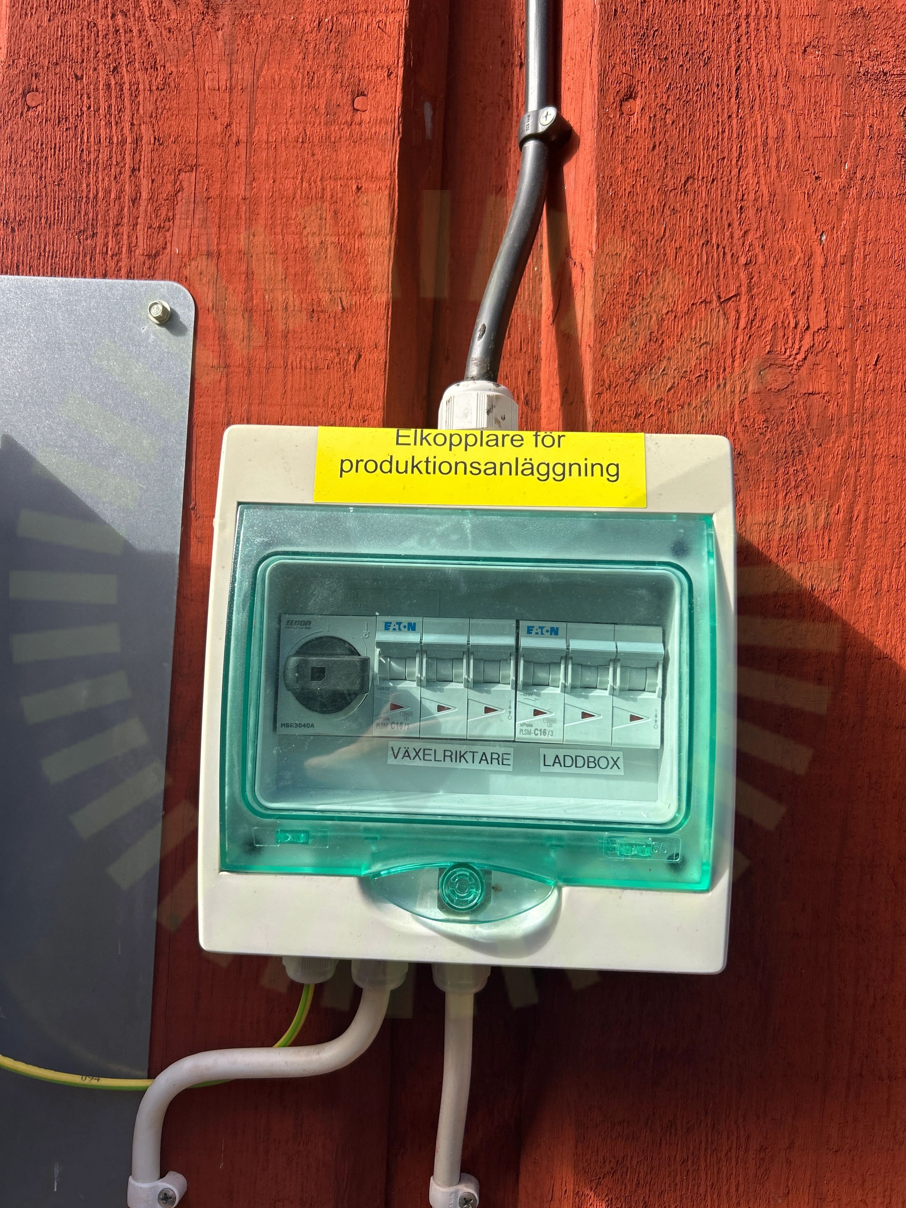 Varning för backspänning