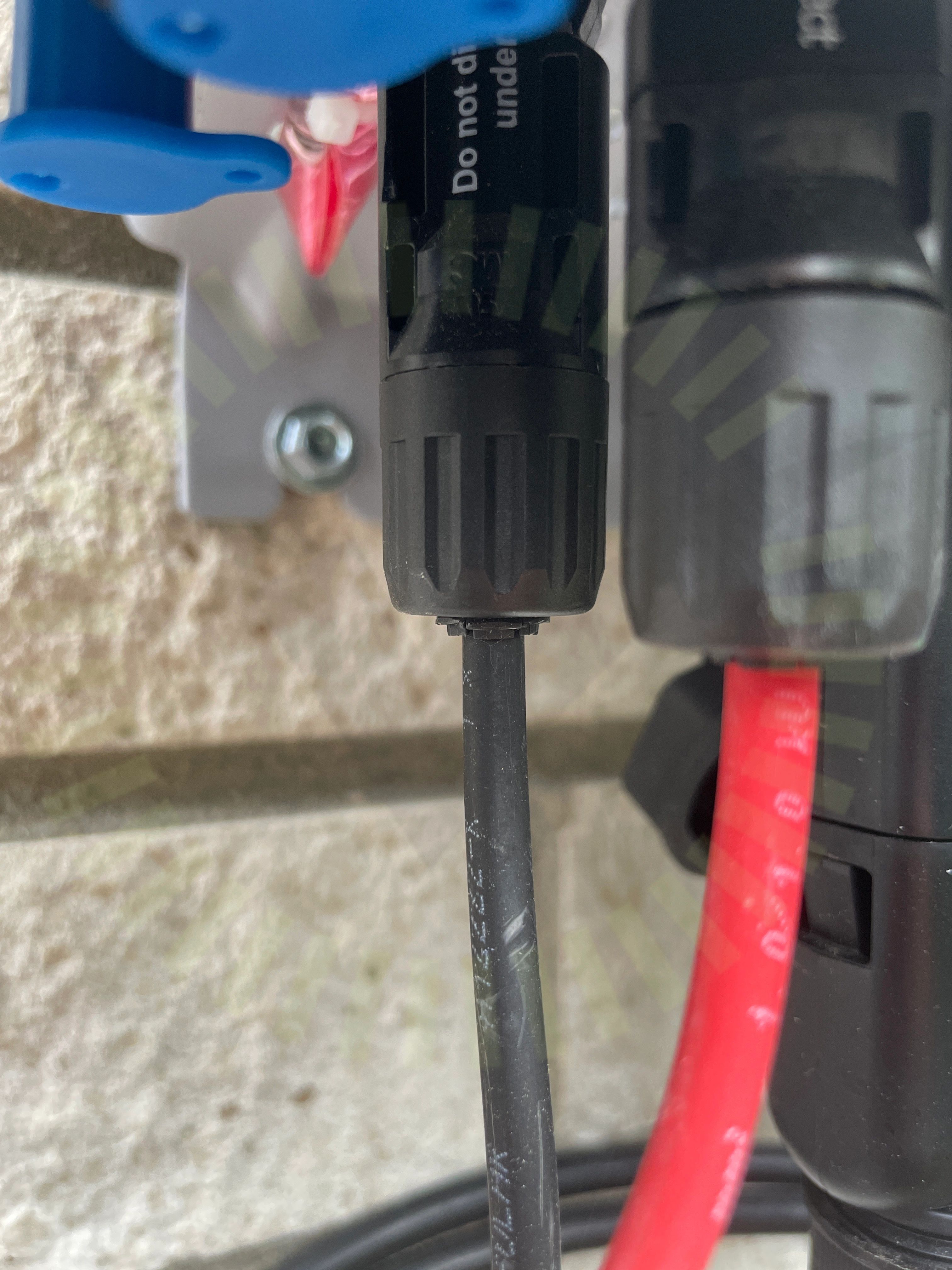 DC Kontakter anslutning