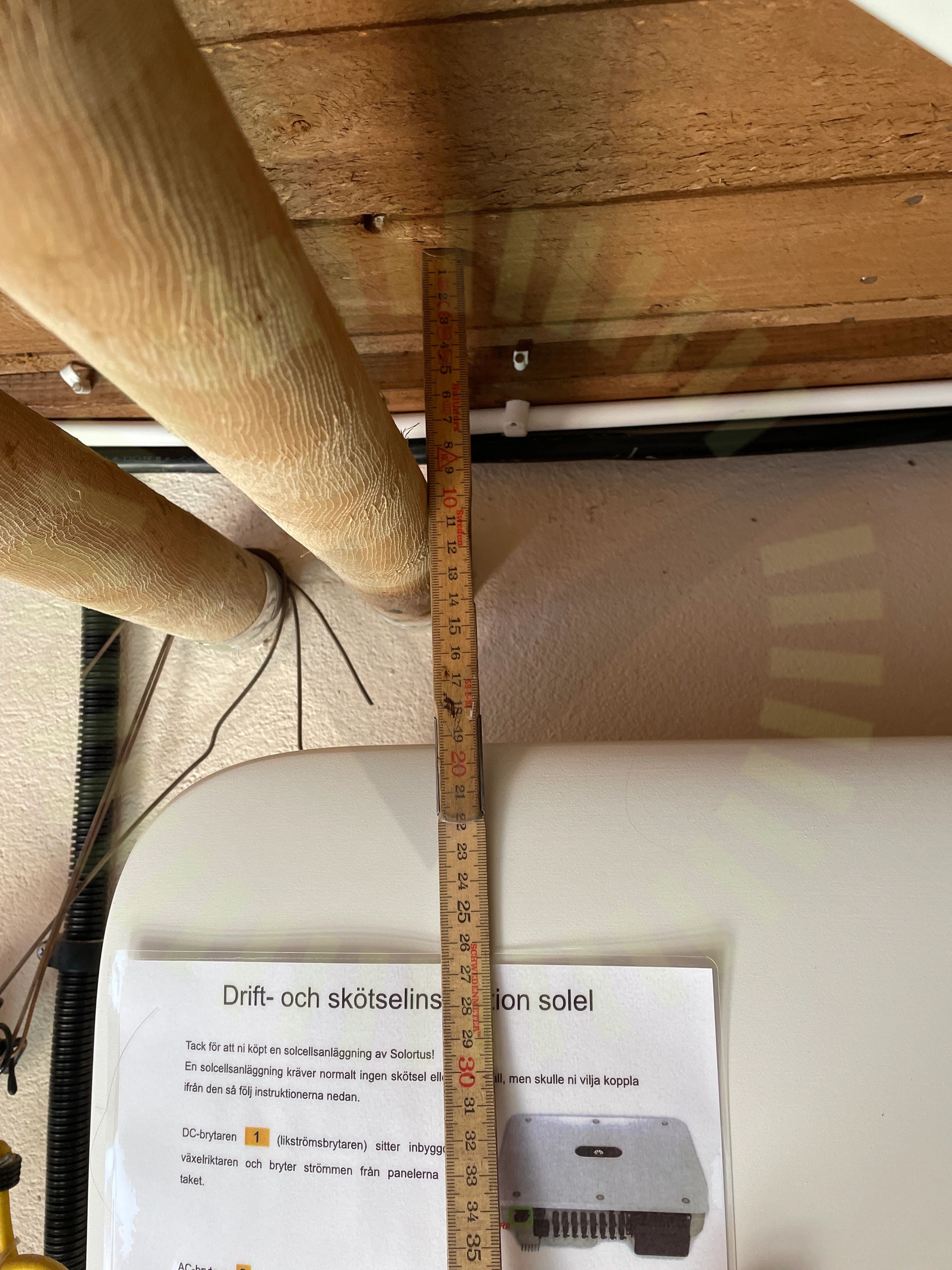 Avstånd närliggande objekt