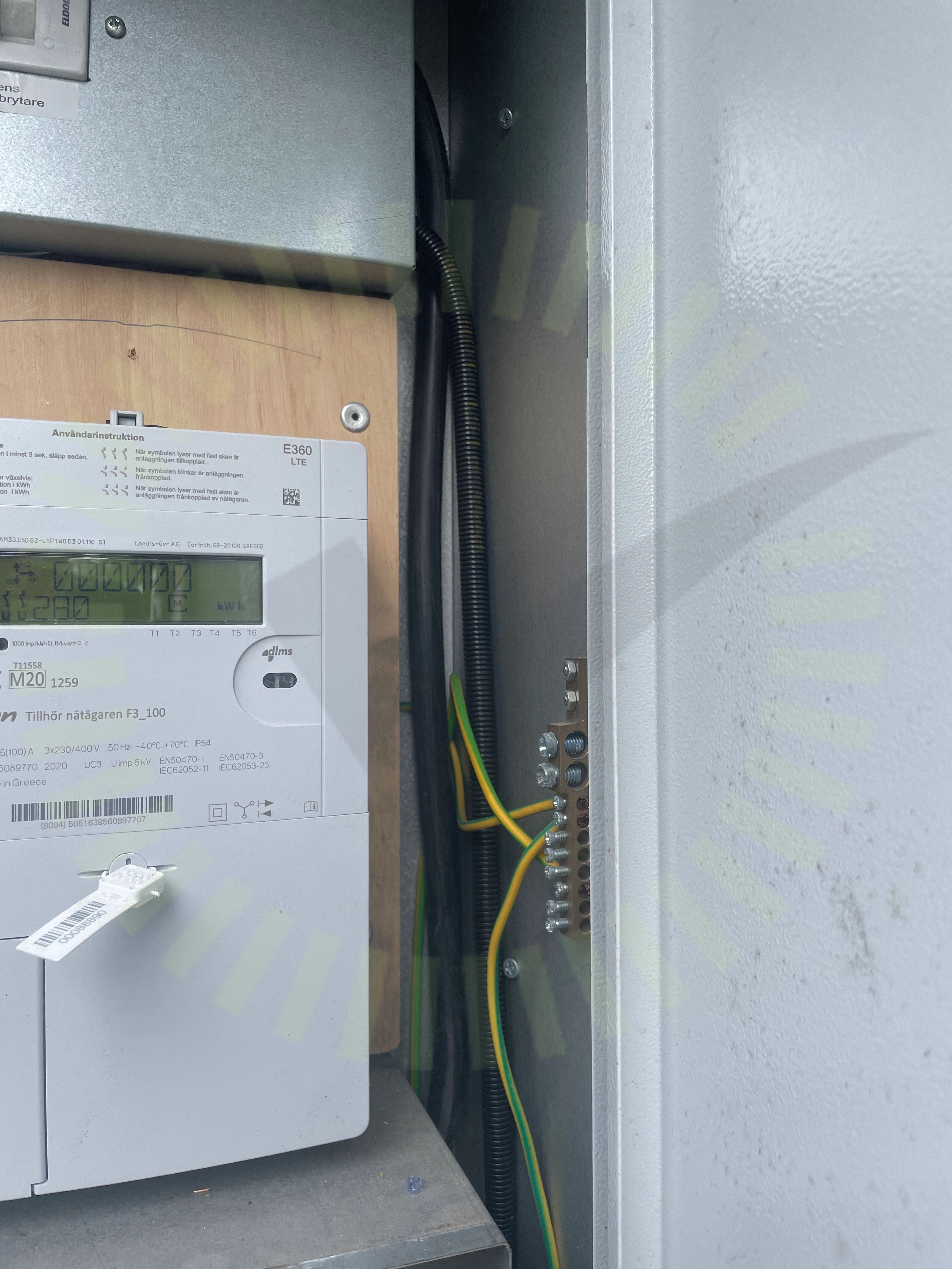 AC Kablage förläggning