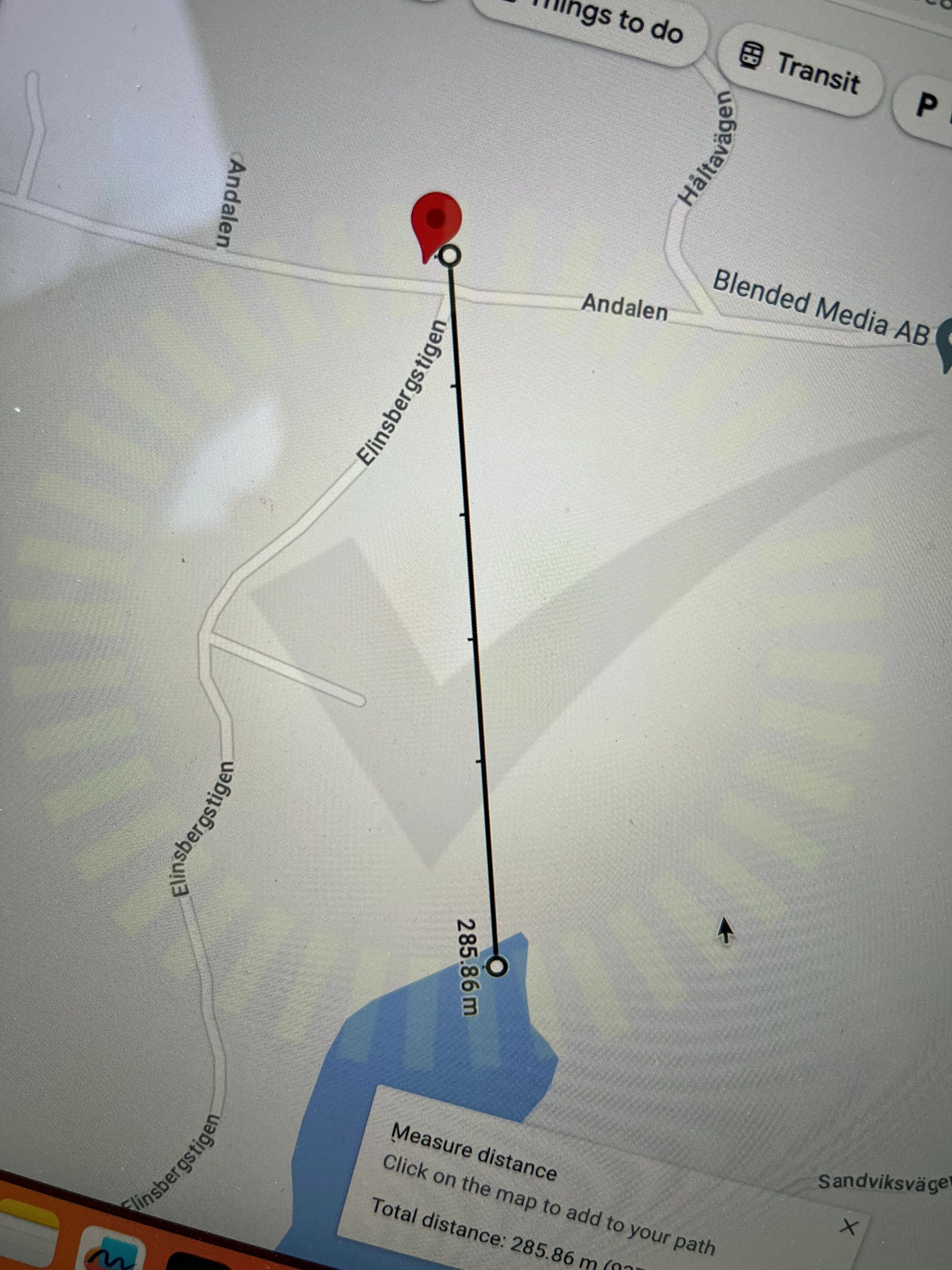 Avstånd till havet