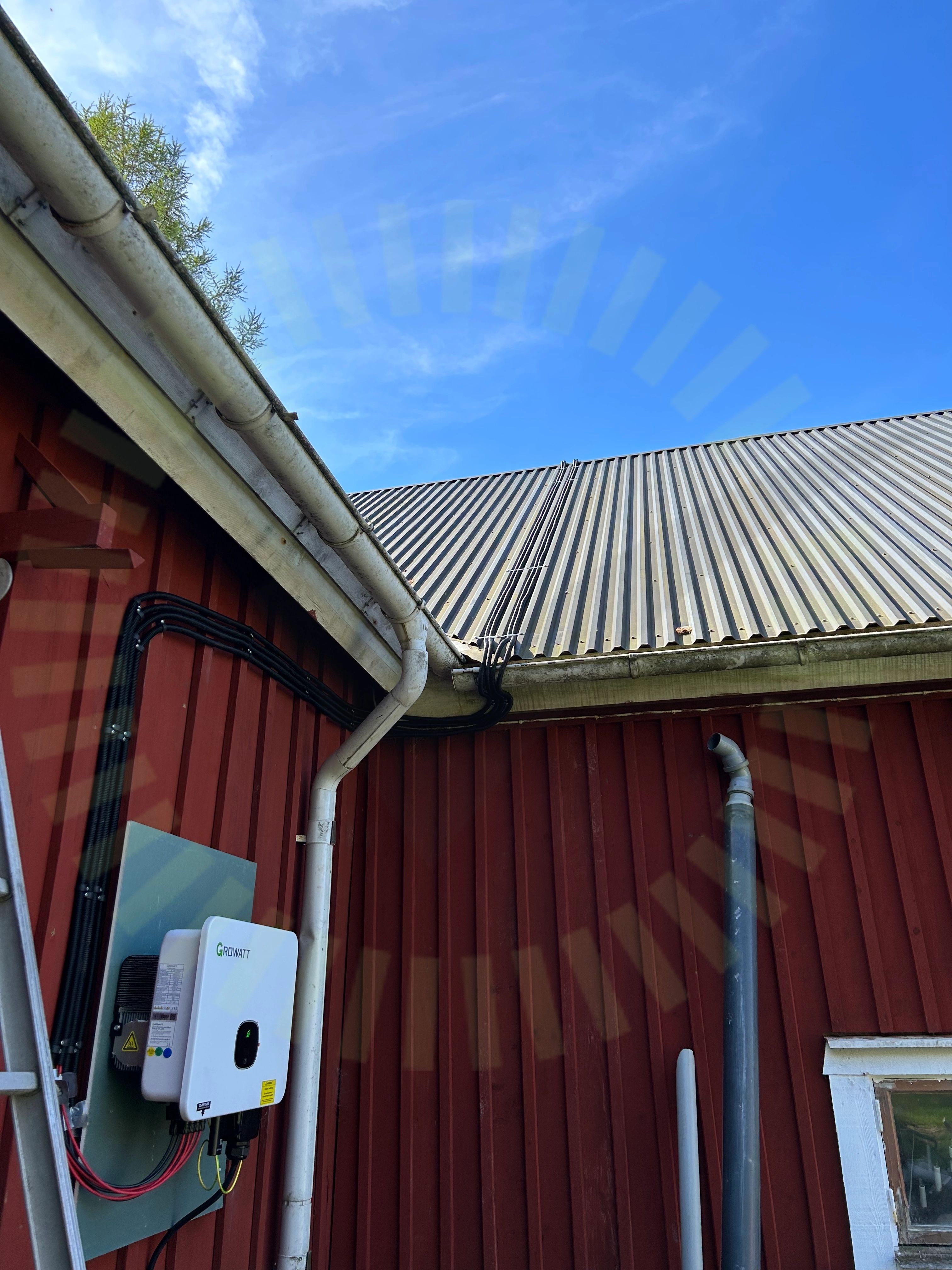 DC Kablage förläggning