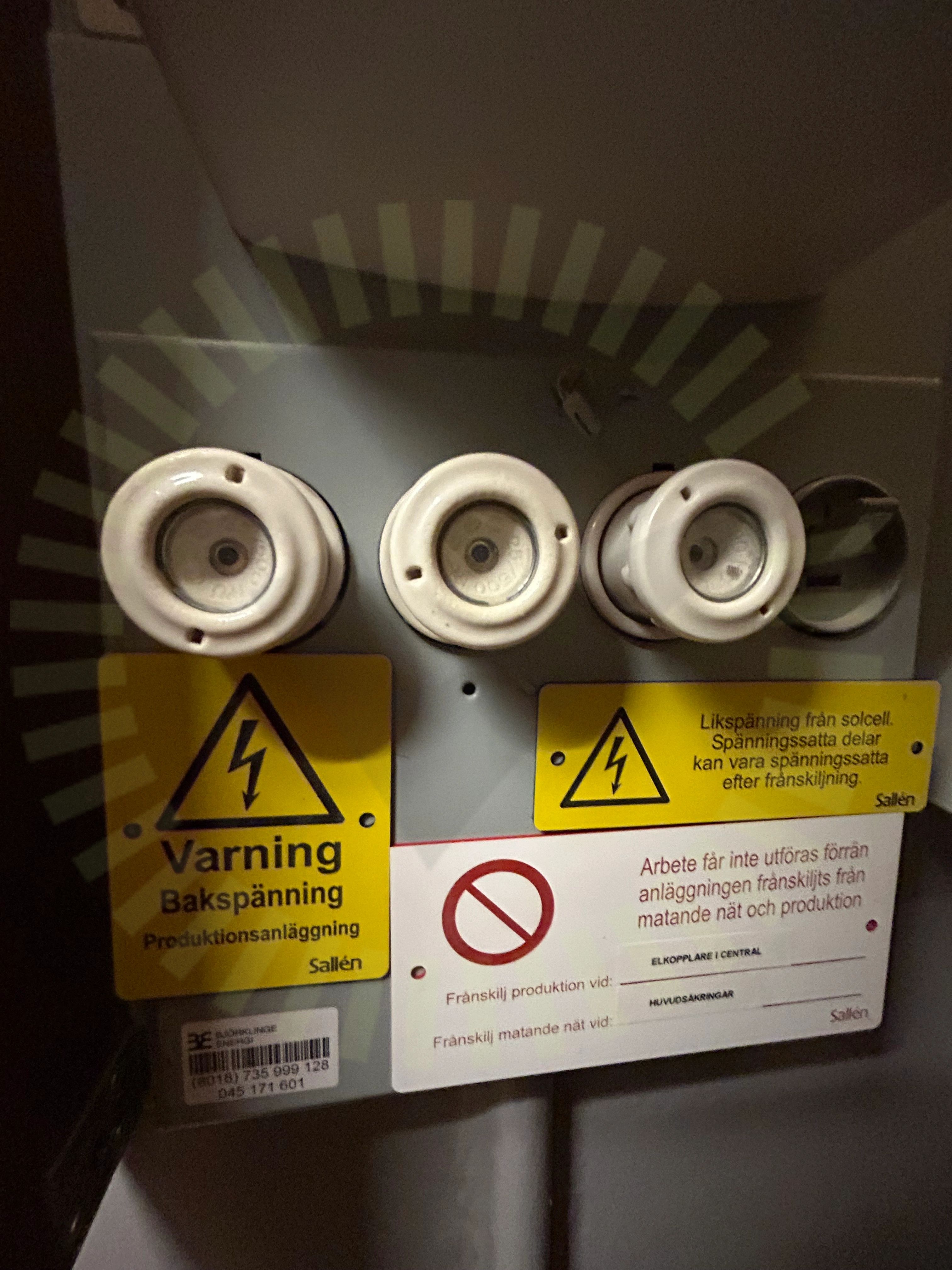 Missvisande varselmärkning