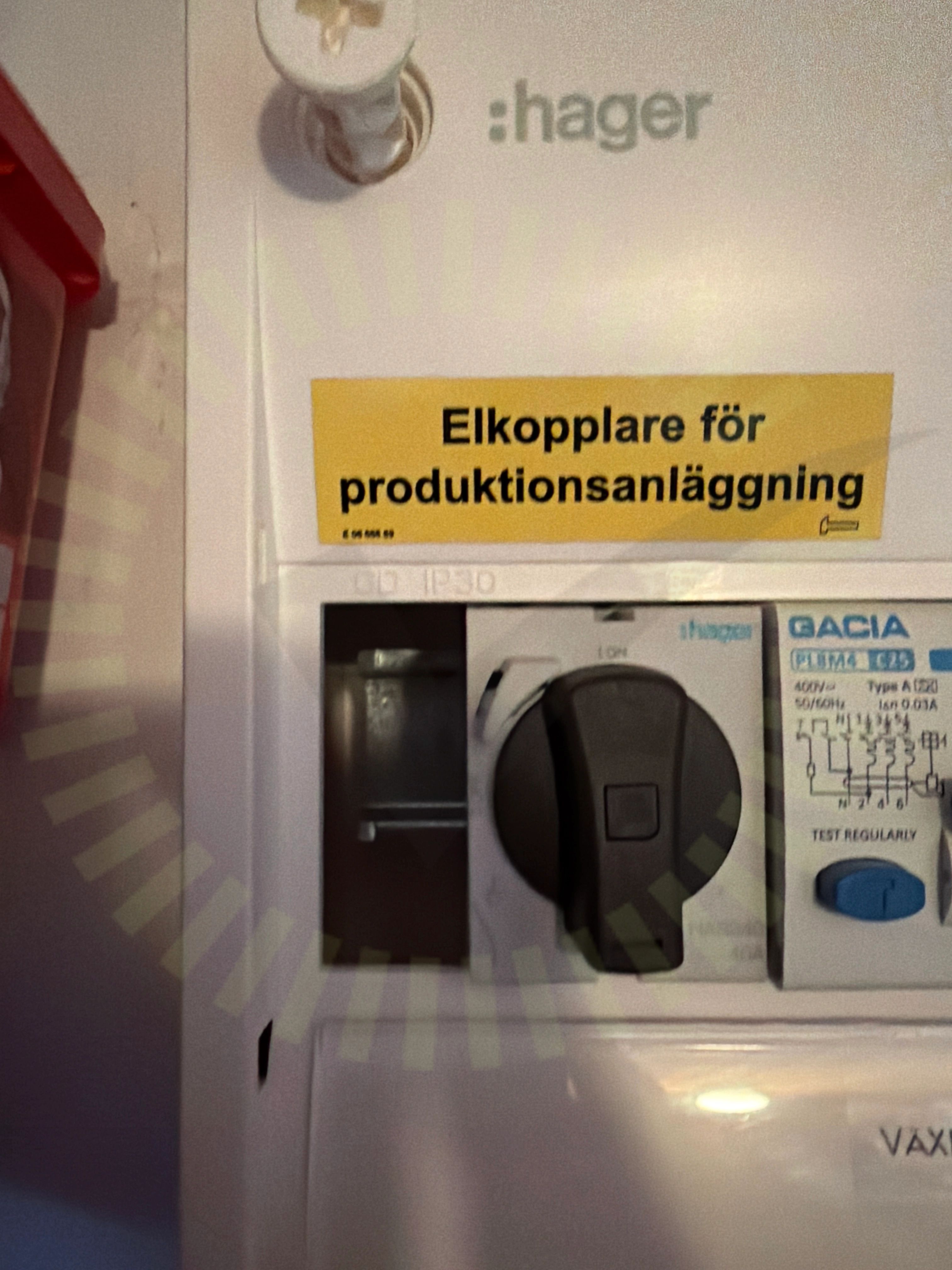 Skydd mot beröring