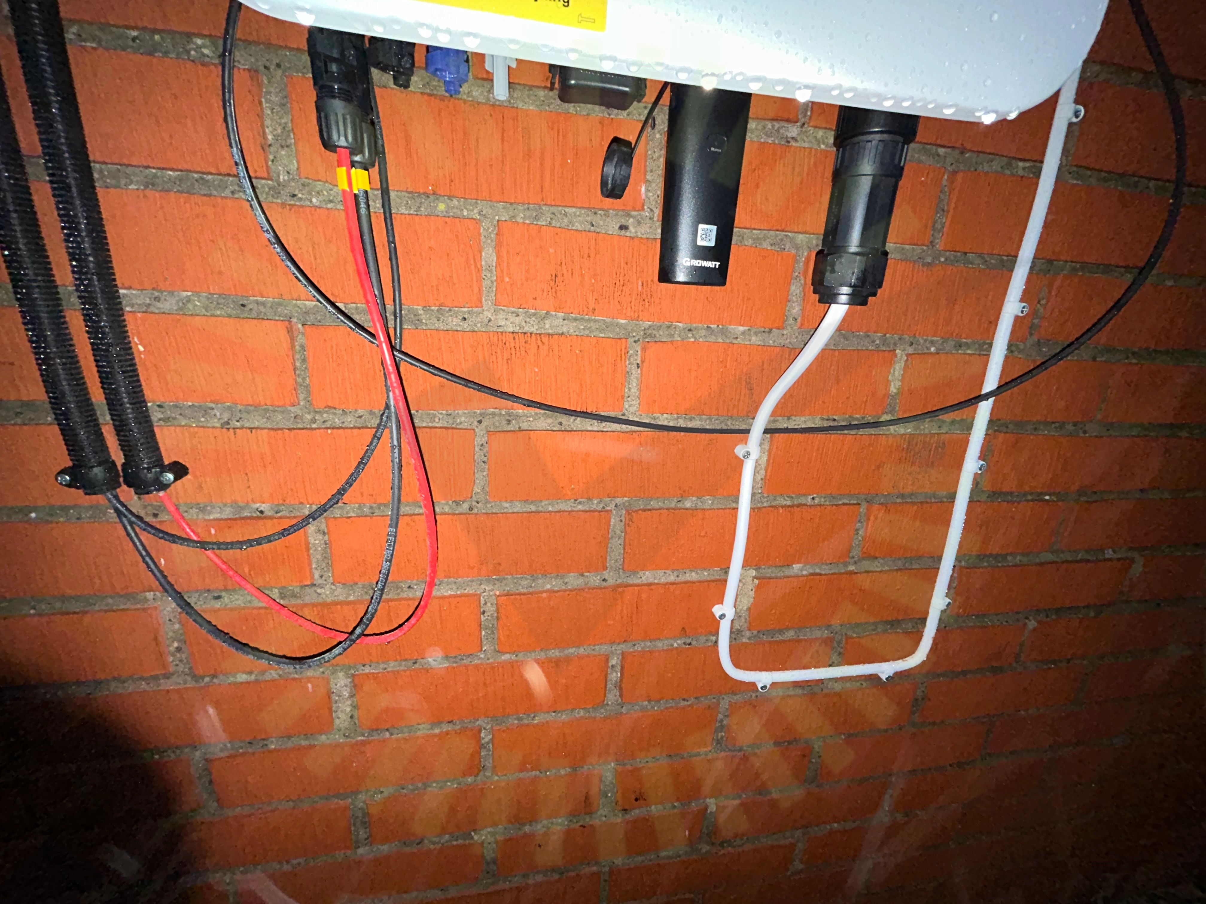 DC Kablage förläggning