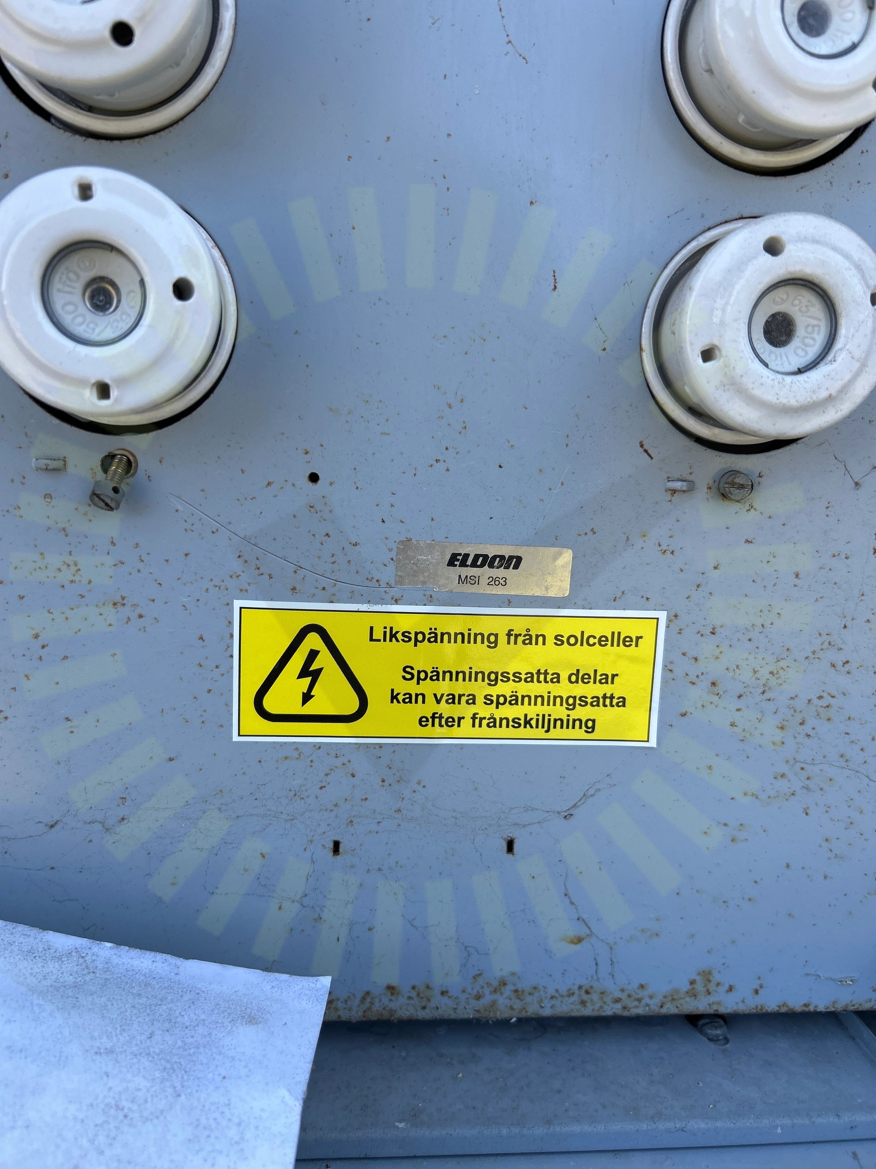 Missvisande varselmärkning
