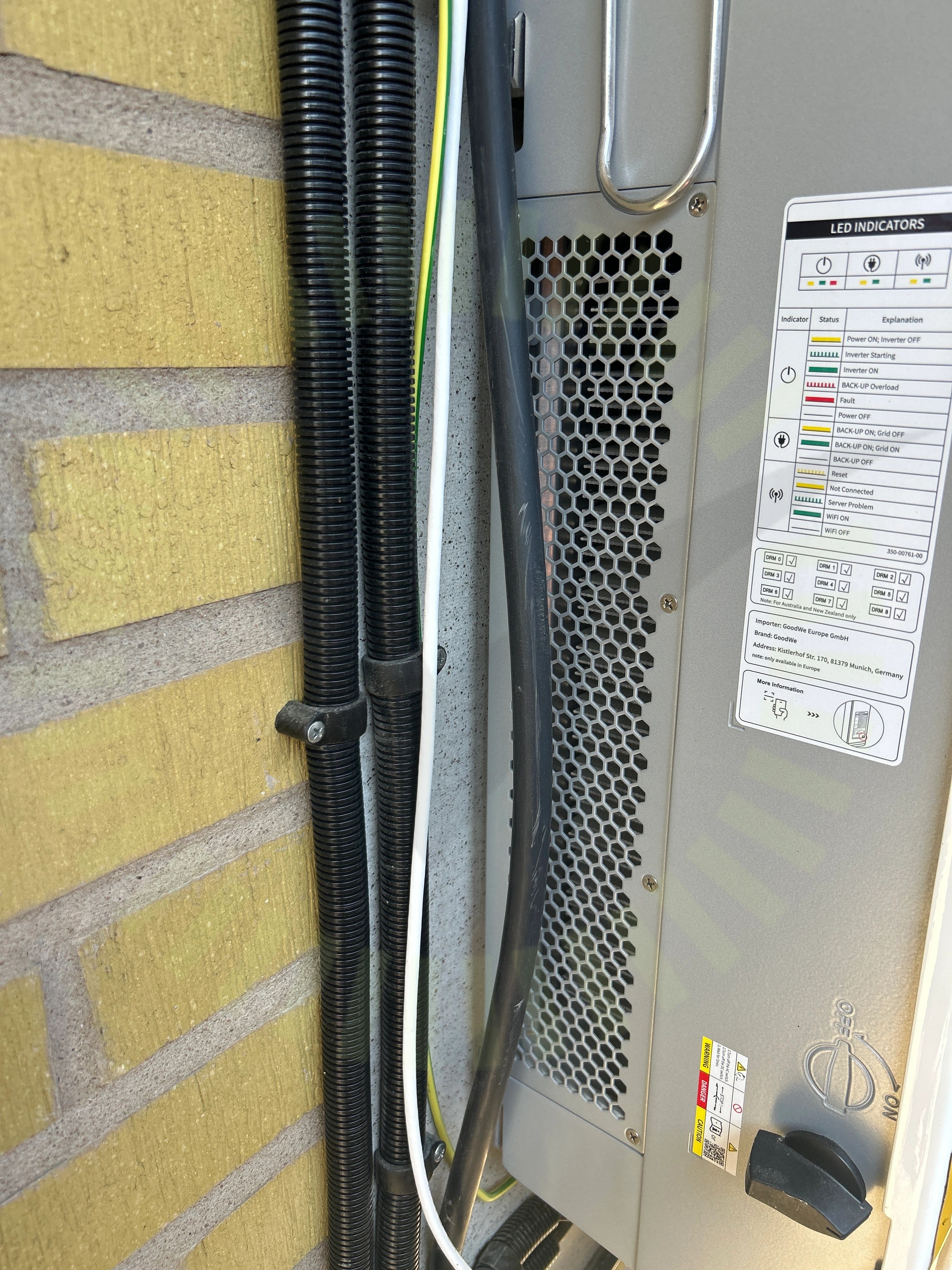 AC Kablage förläggning