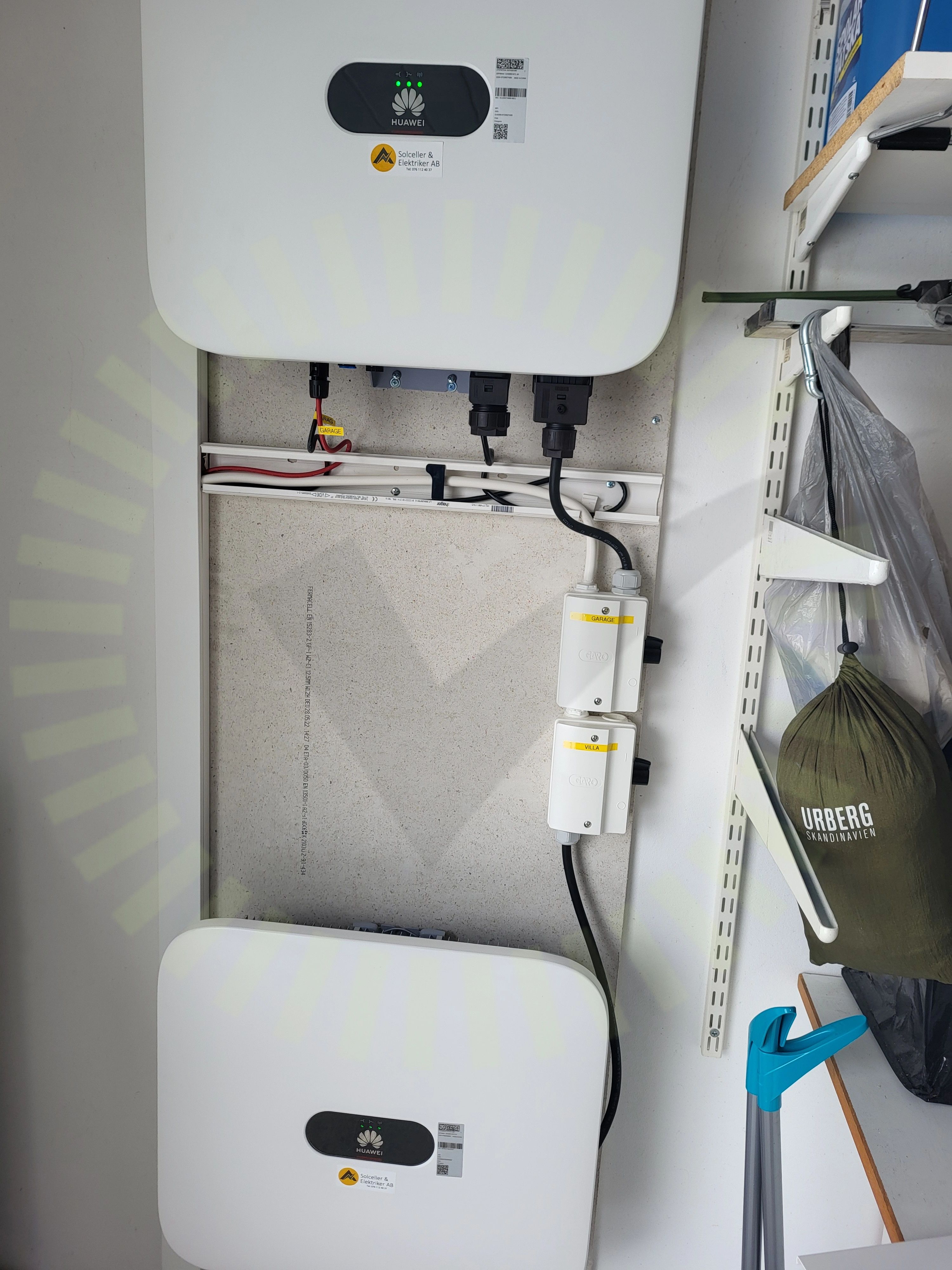 AC Kablage dimensionering