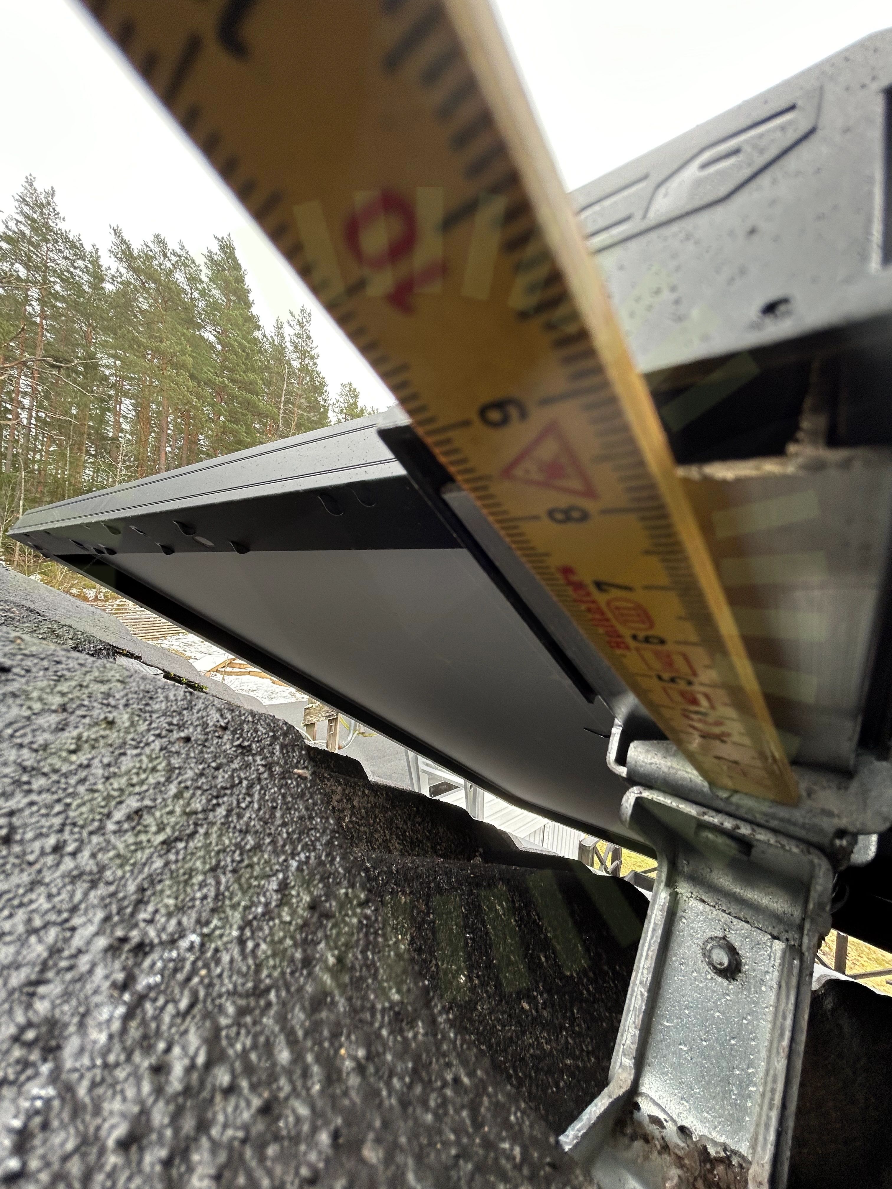 Skenornas överhäng