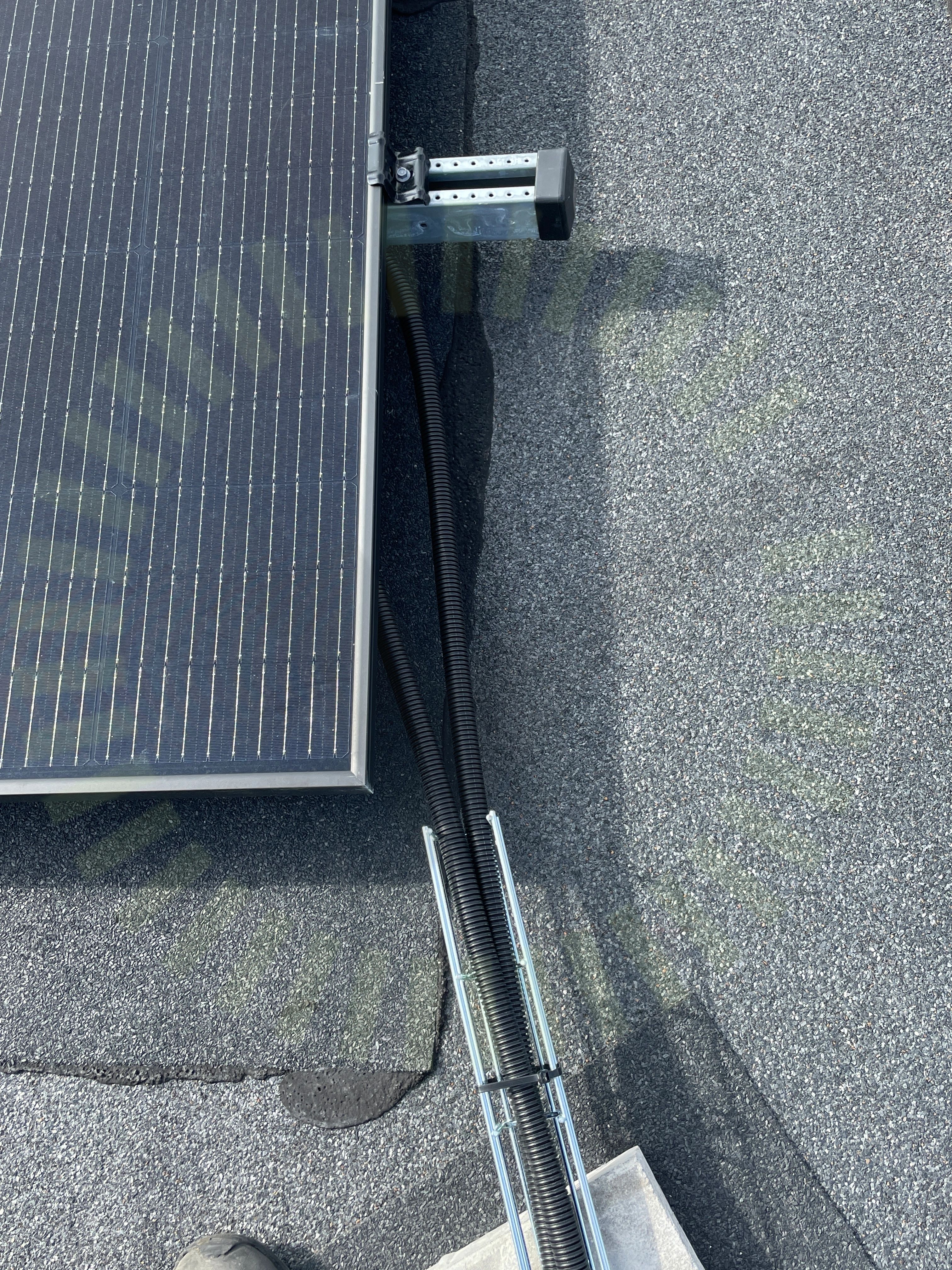 DC kabel förläggning