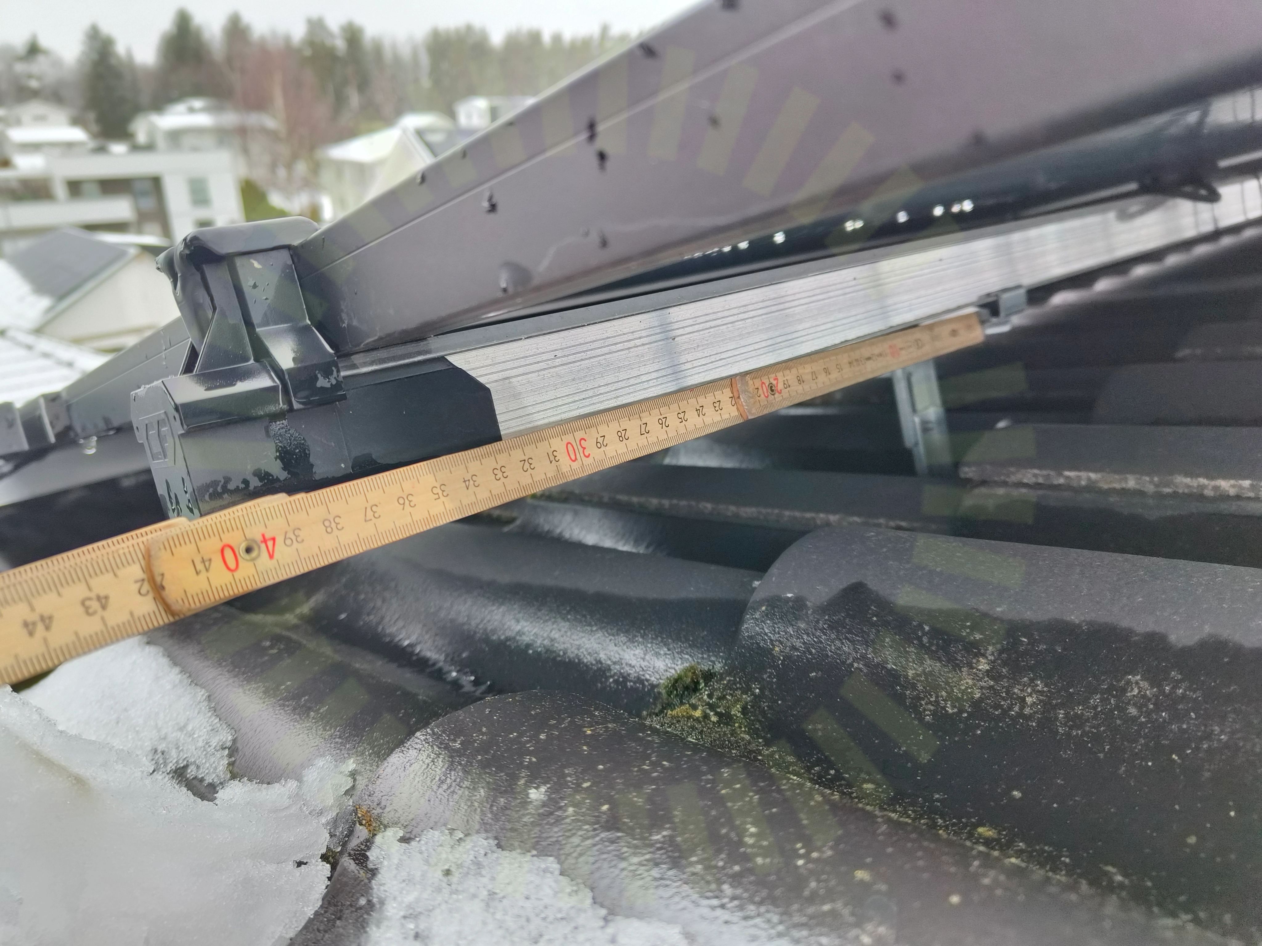 Skenornas överhäng