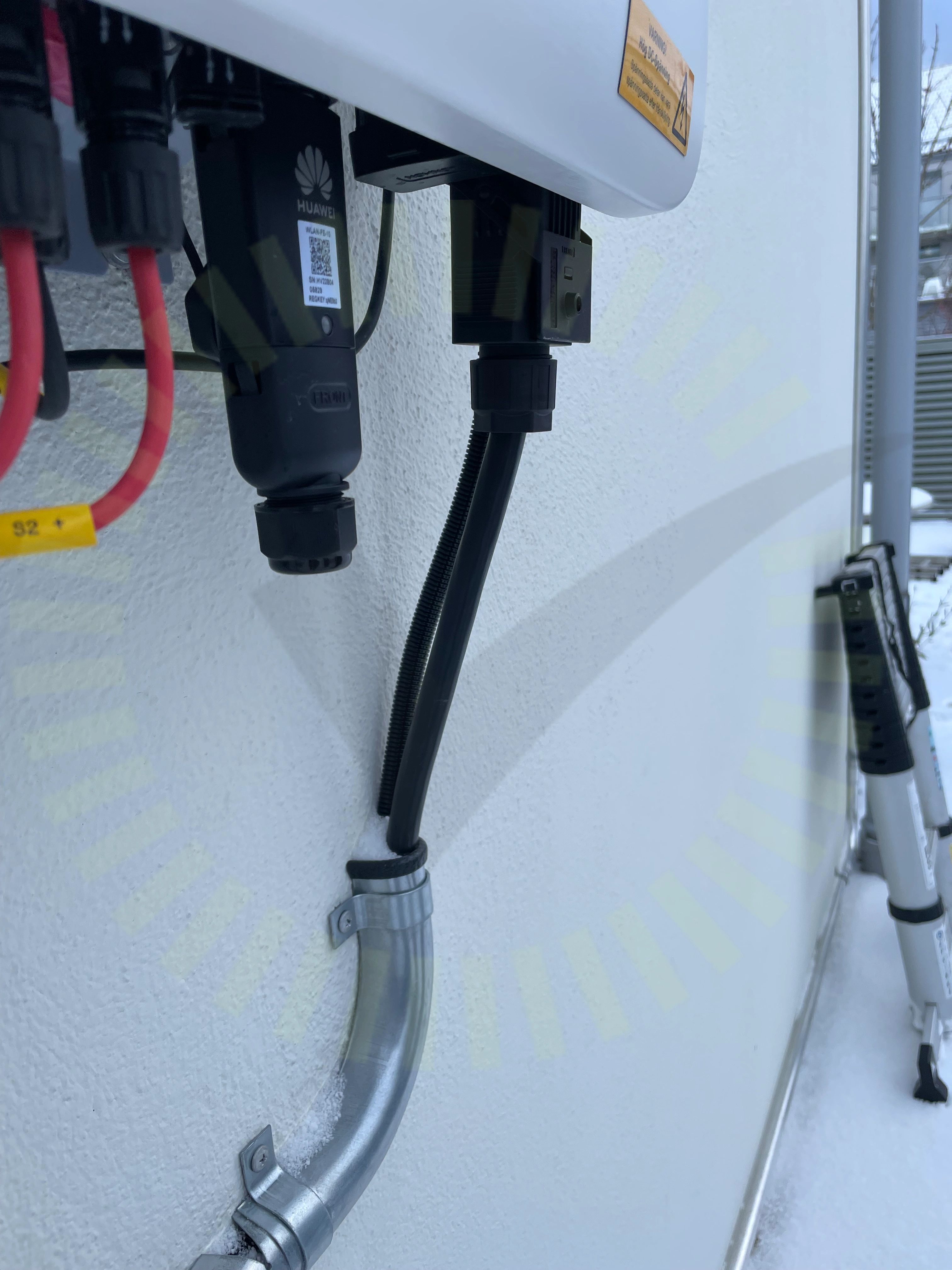AC kablage förläggning
