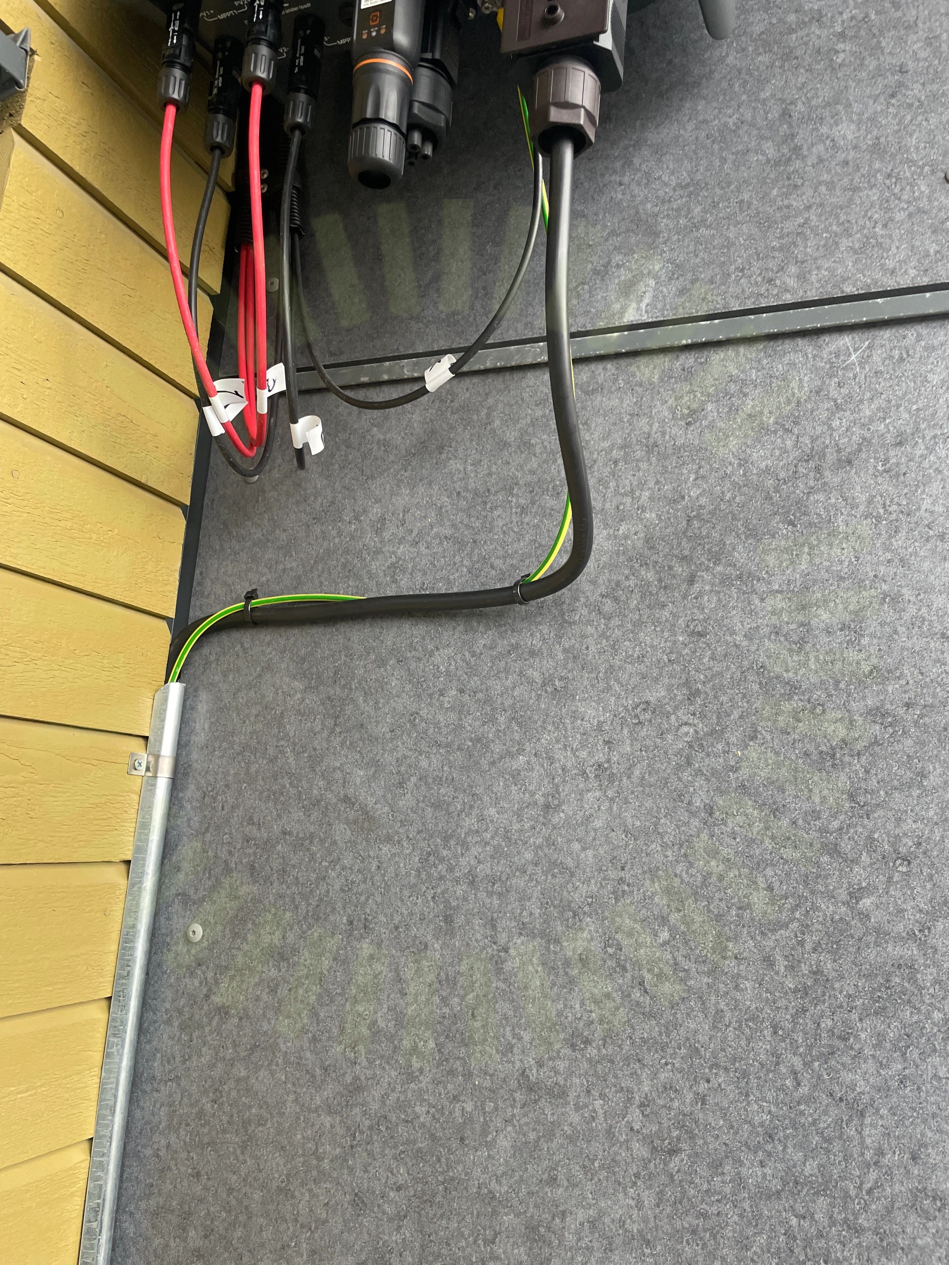 AC Kablage förläggning