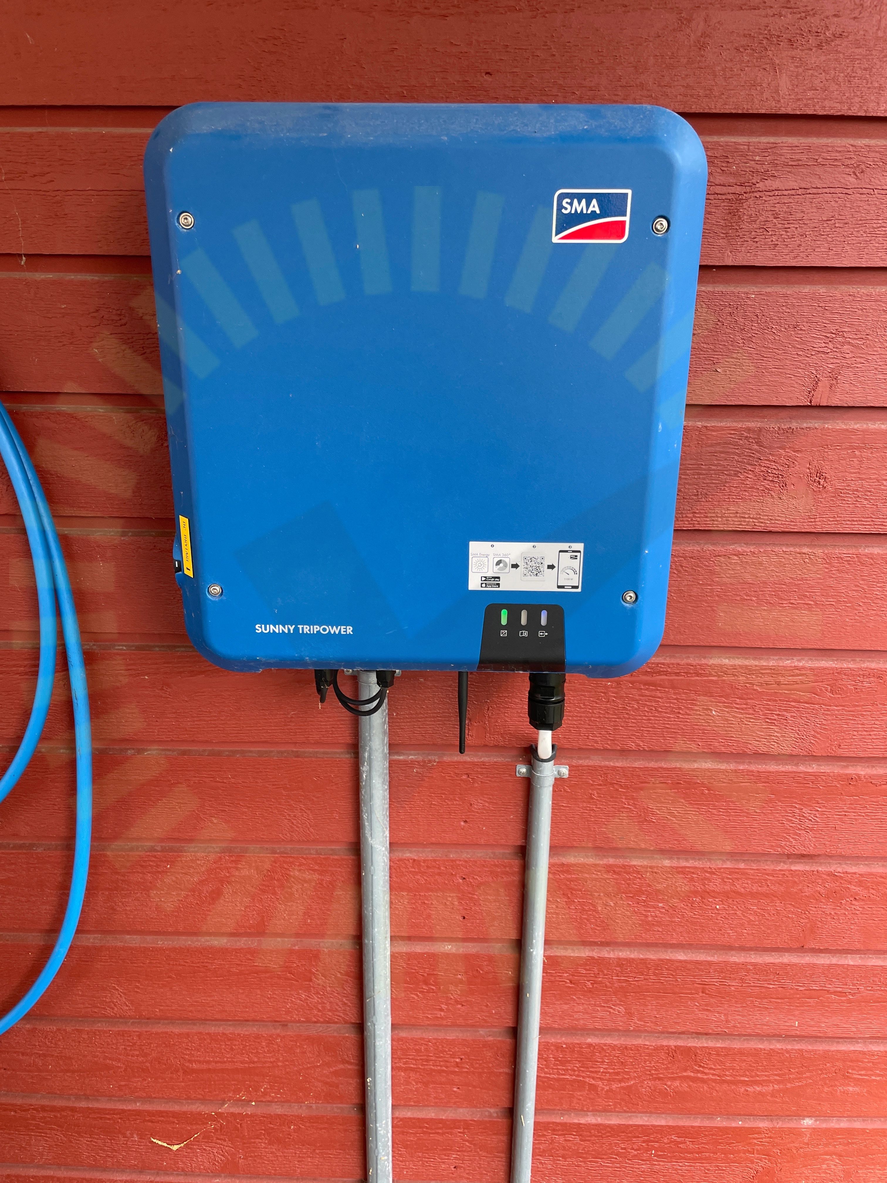 Varning för likspänning