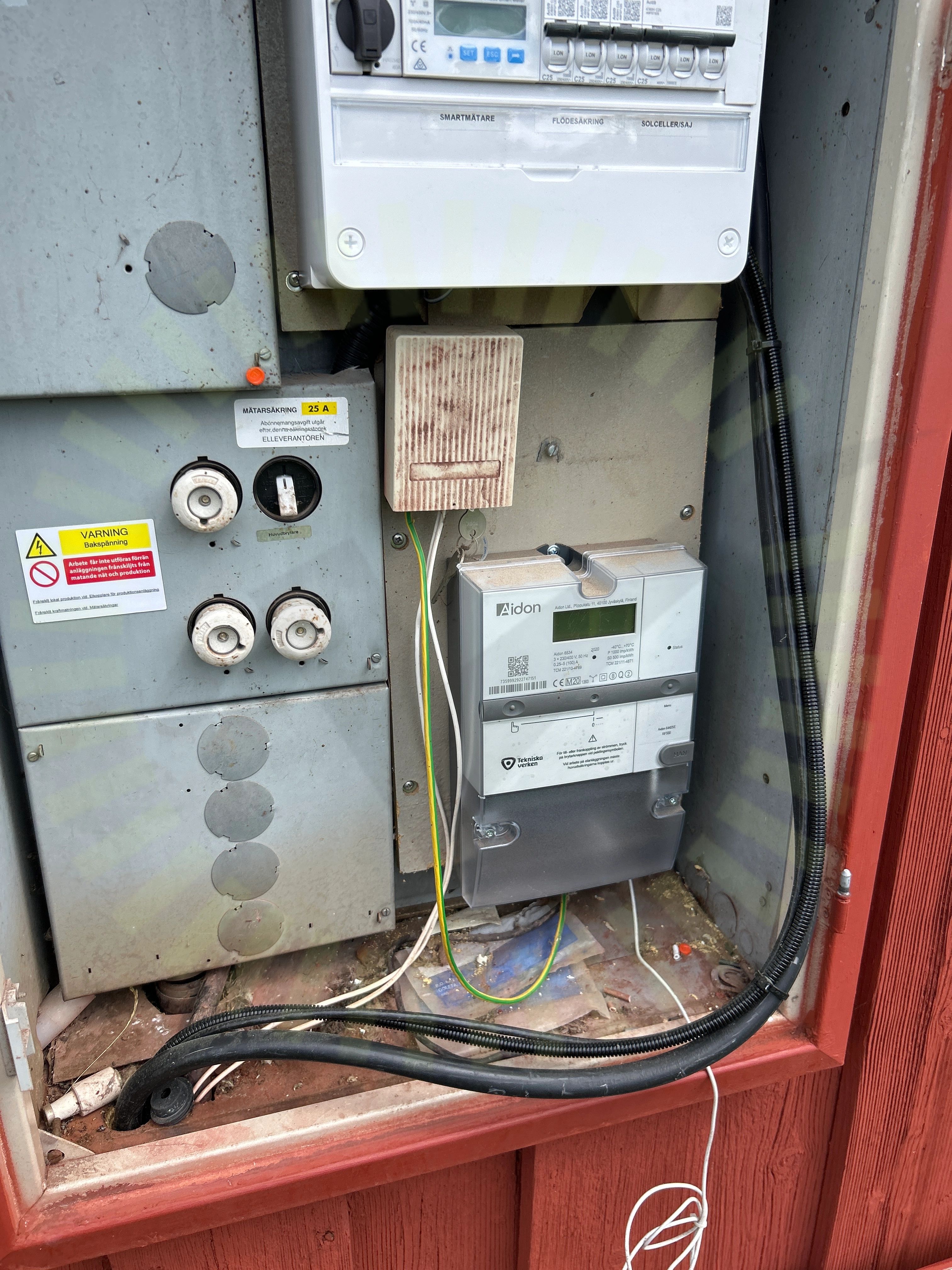 AC Kablage förläggning