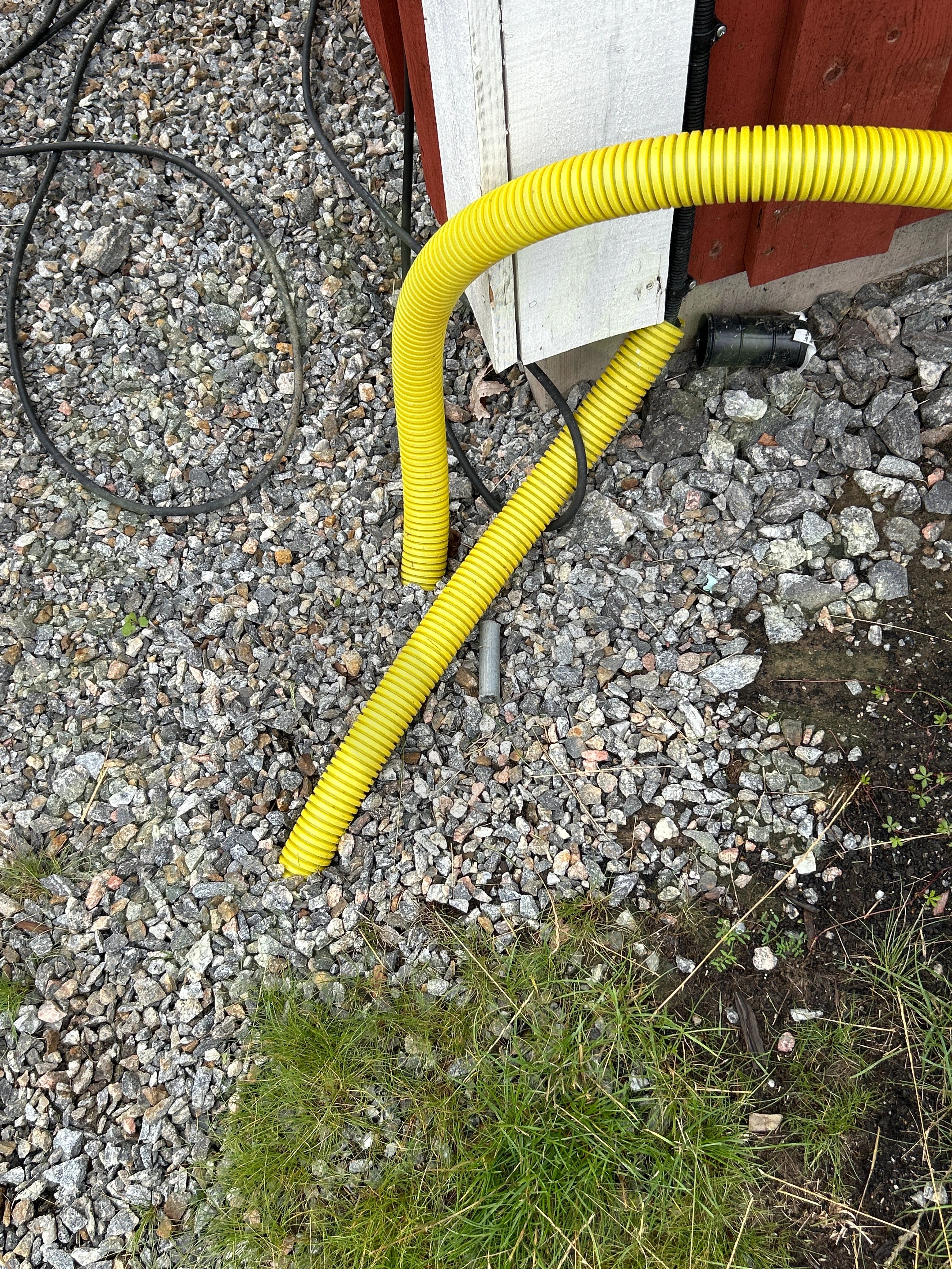 DC kabel förläggning