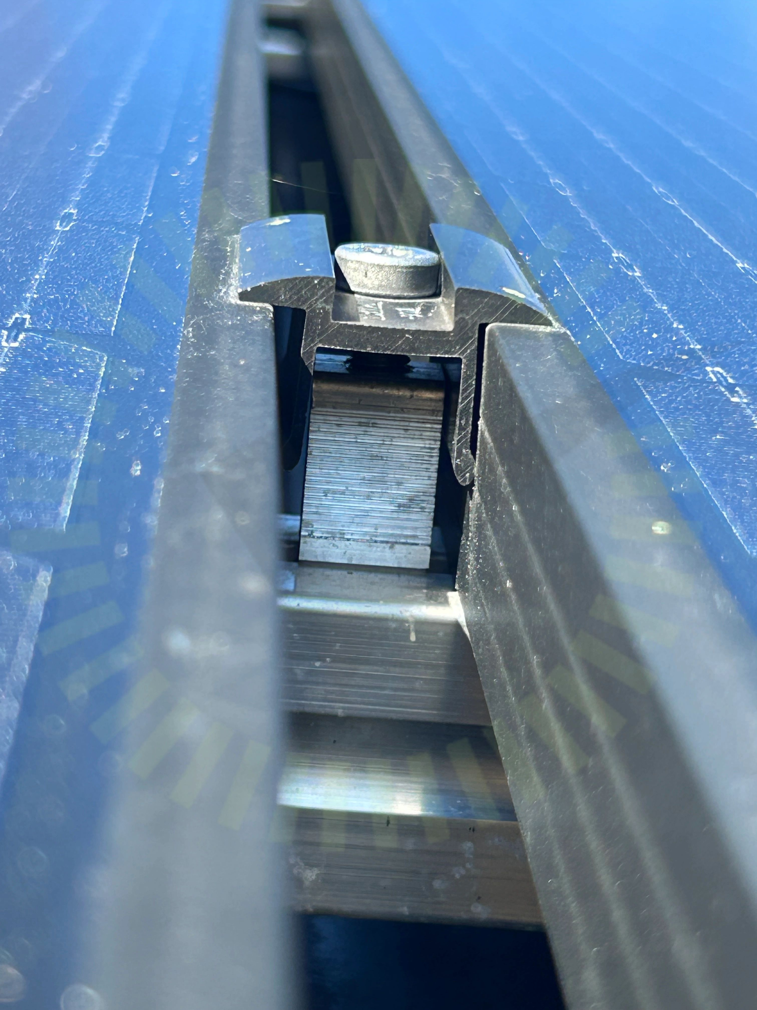 Klämmornas överlappning