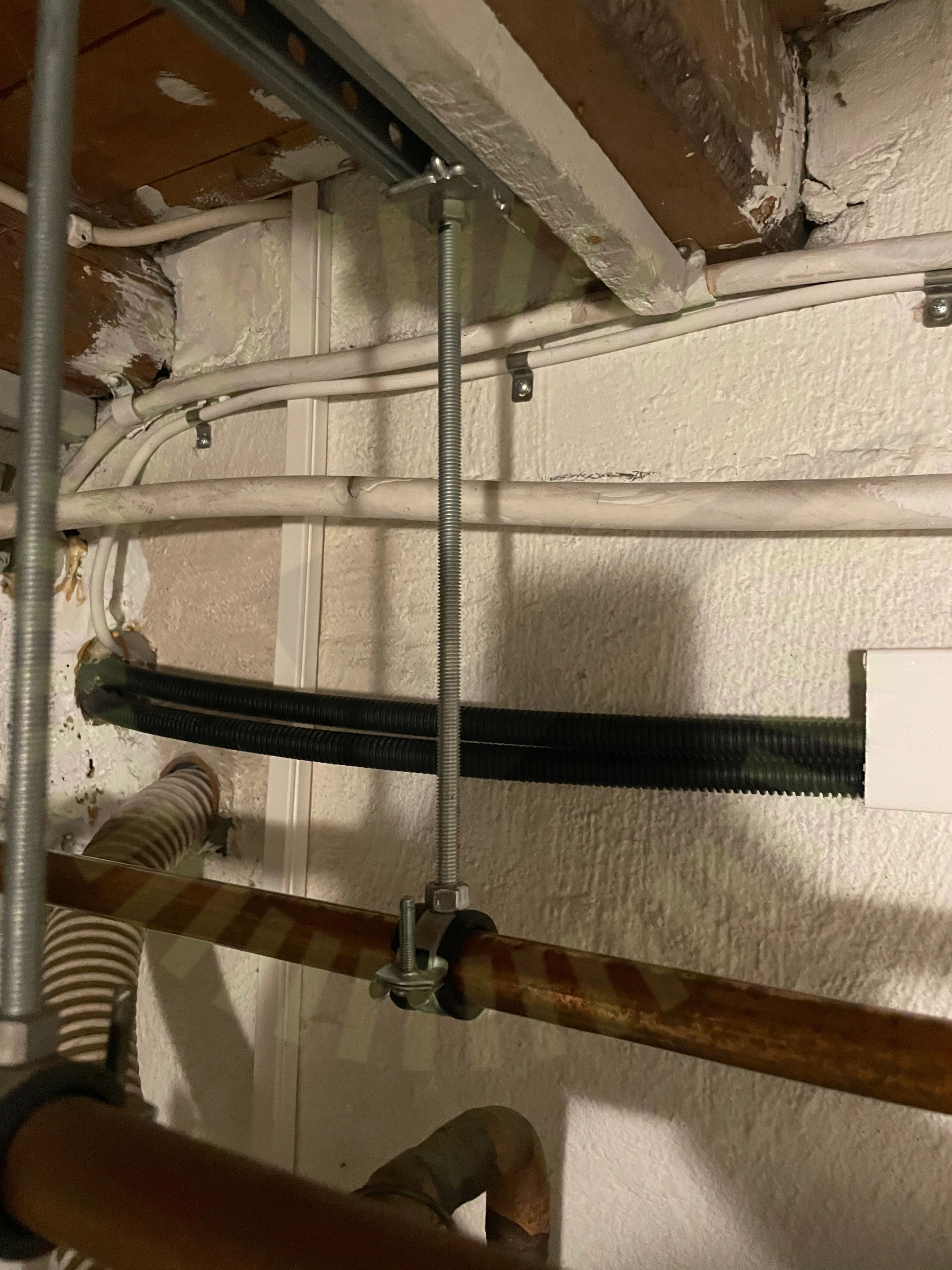 DC Kablage förläggning