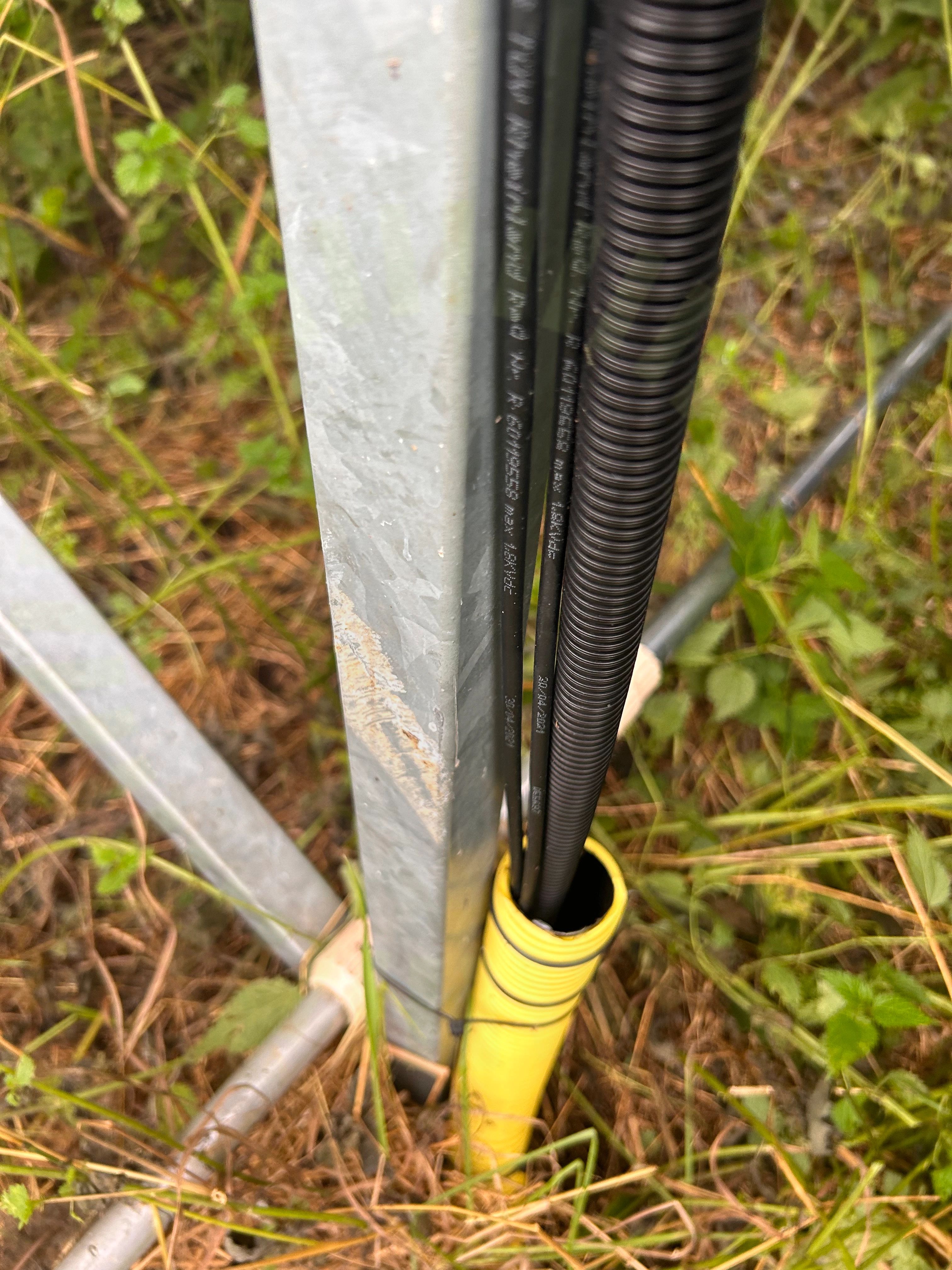 DC kabel förläggning