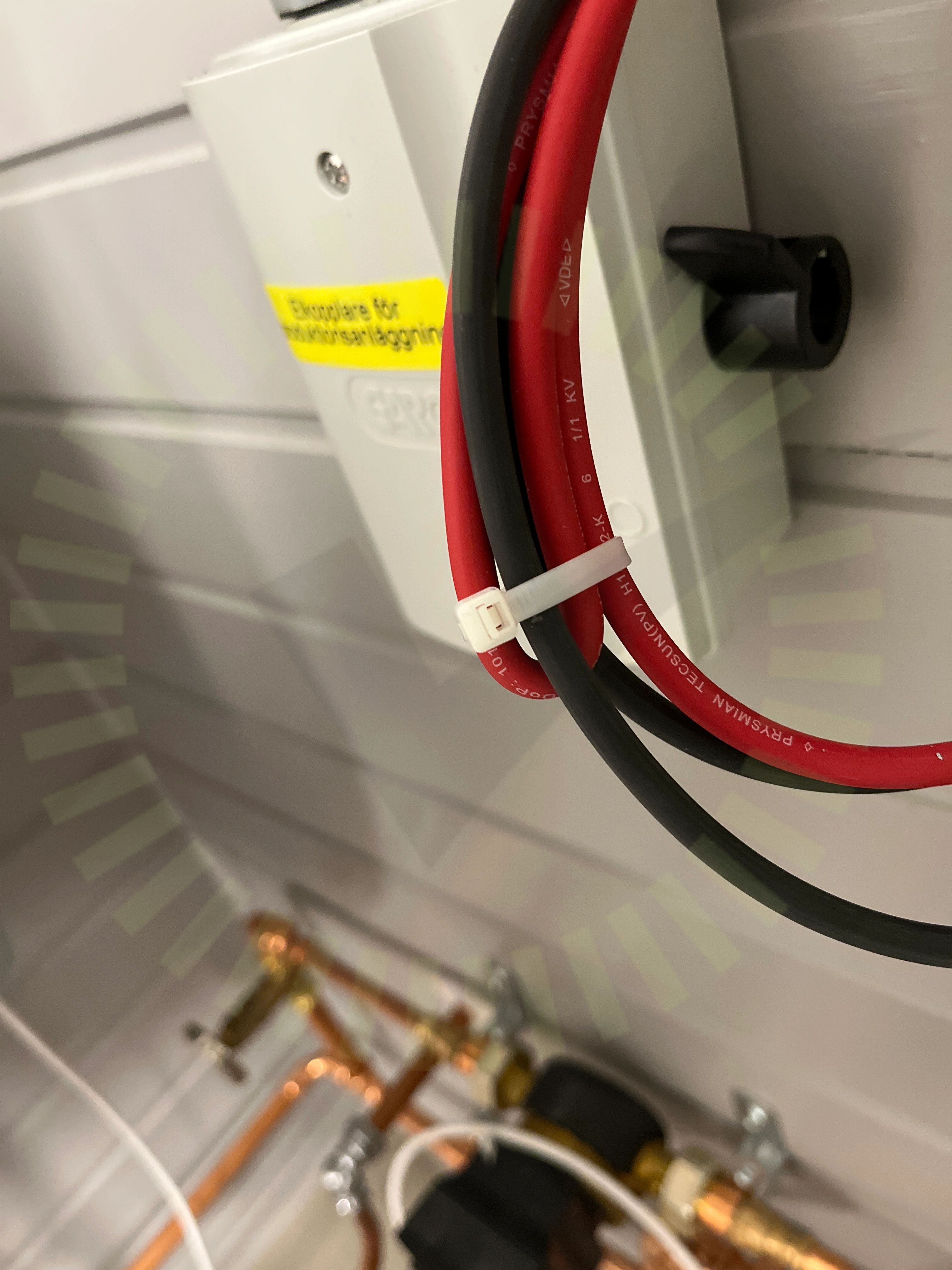 Böjradie kabel