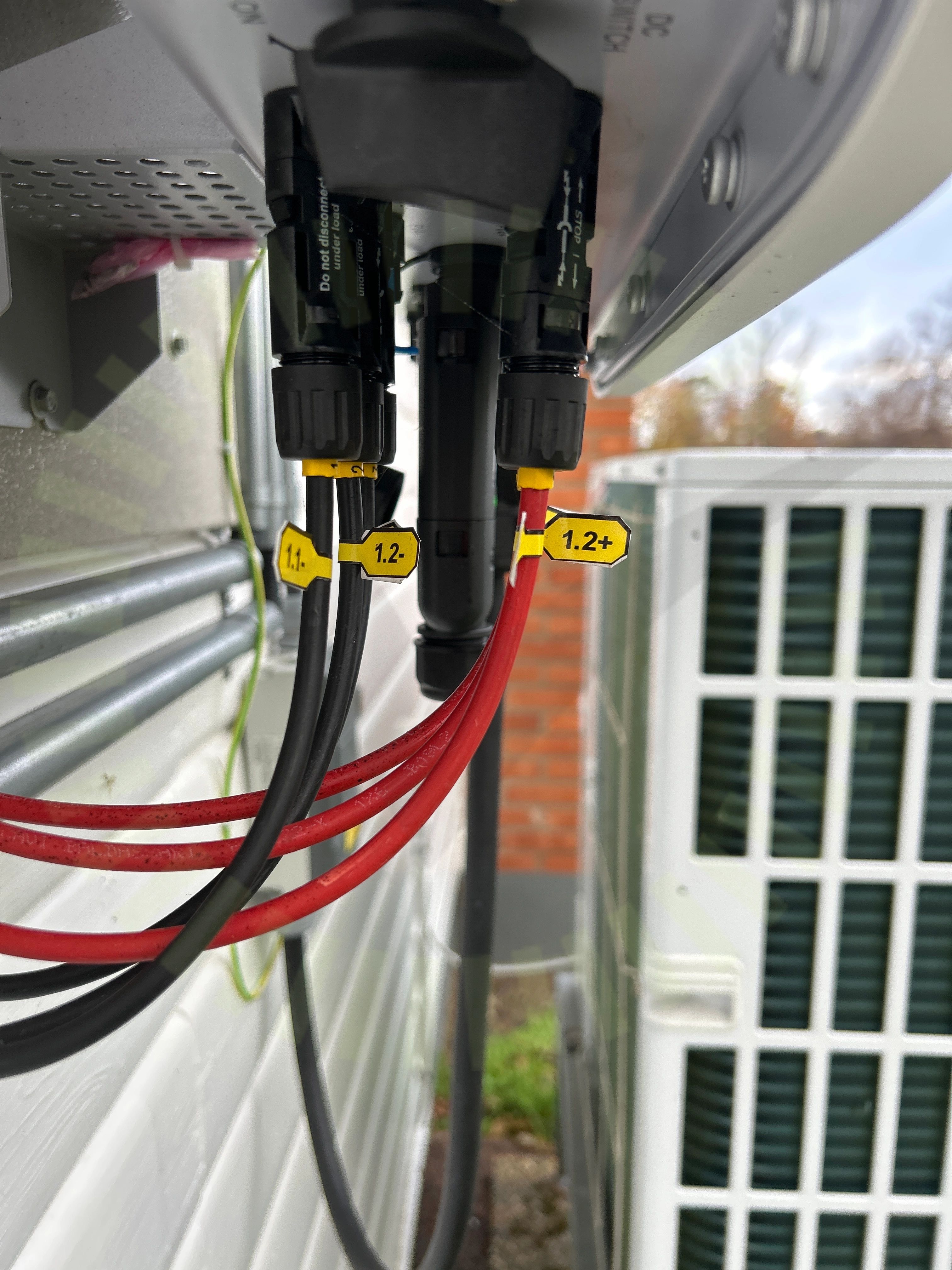 AC kablage förläggning