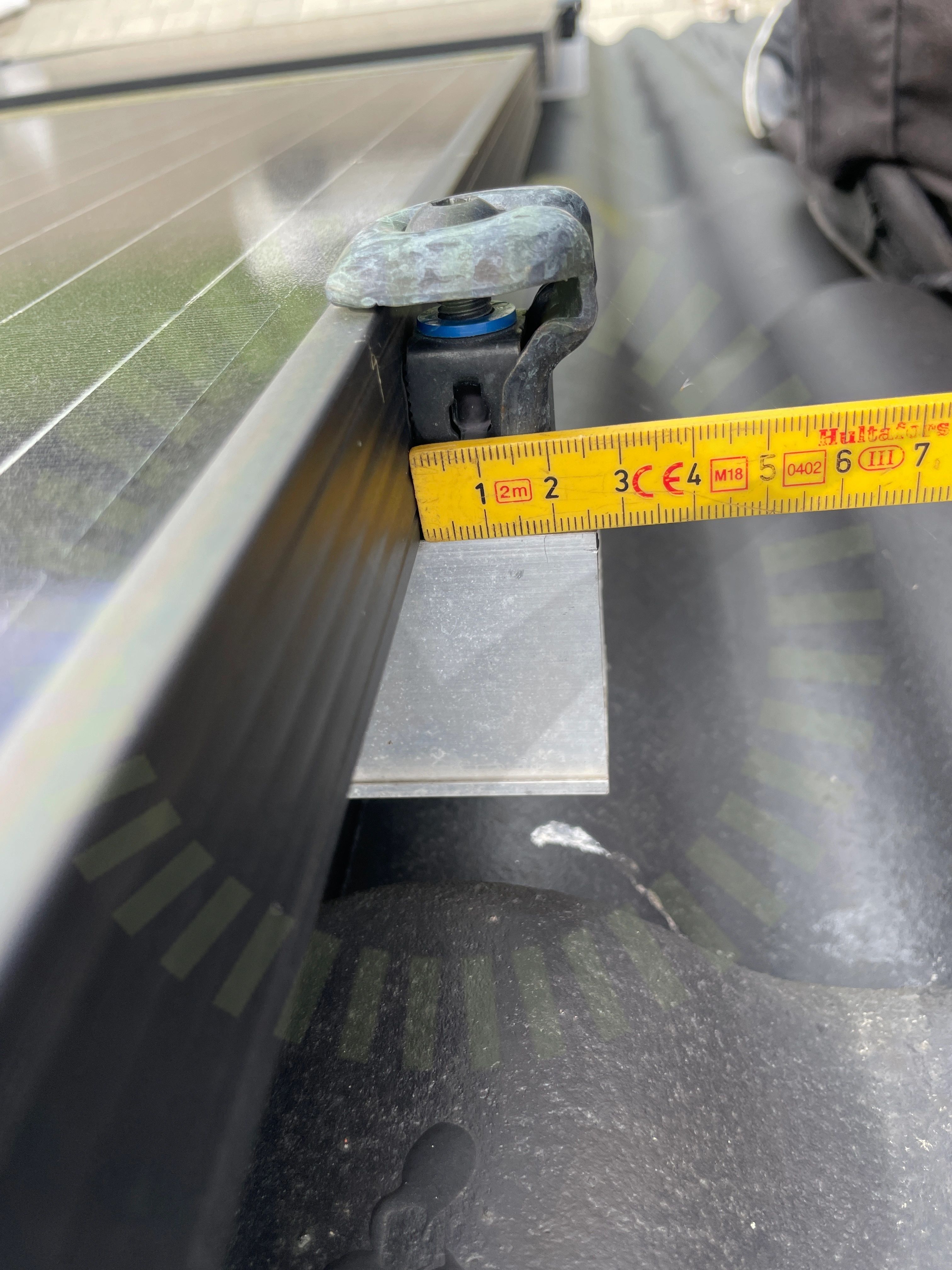 Skenans utstick för klämma