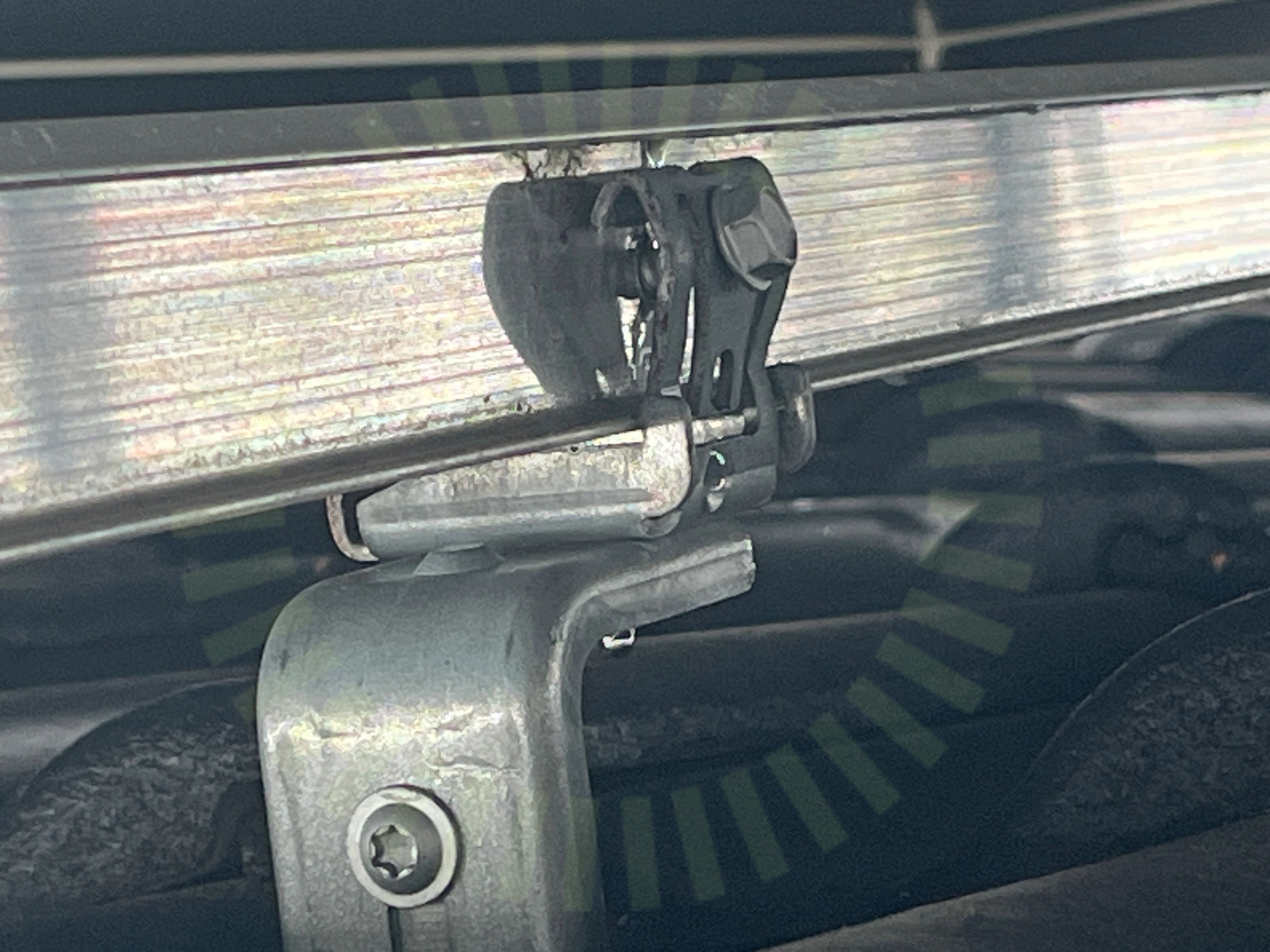 Skenornas infästning