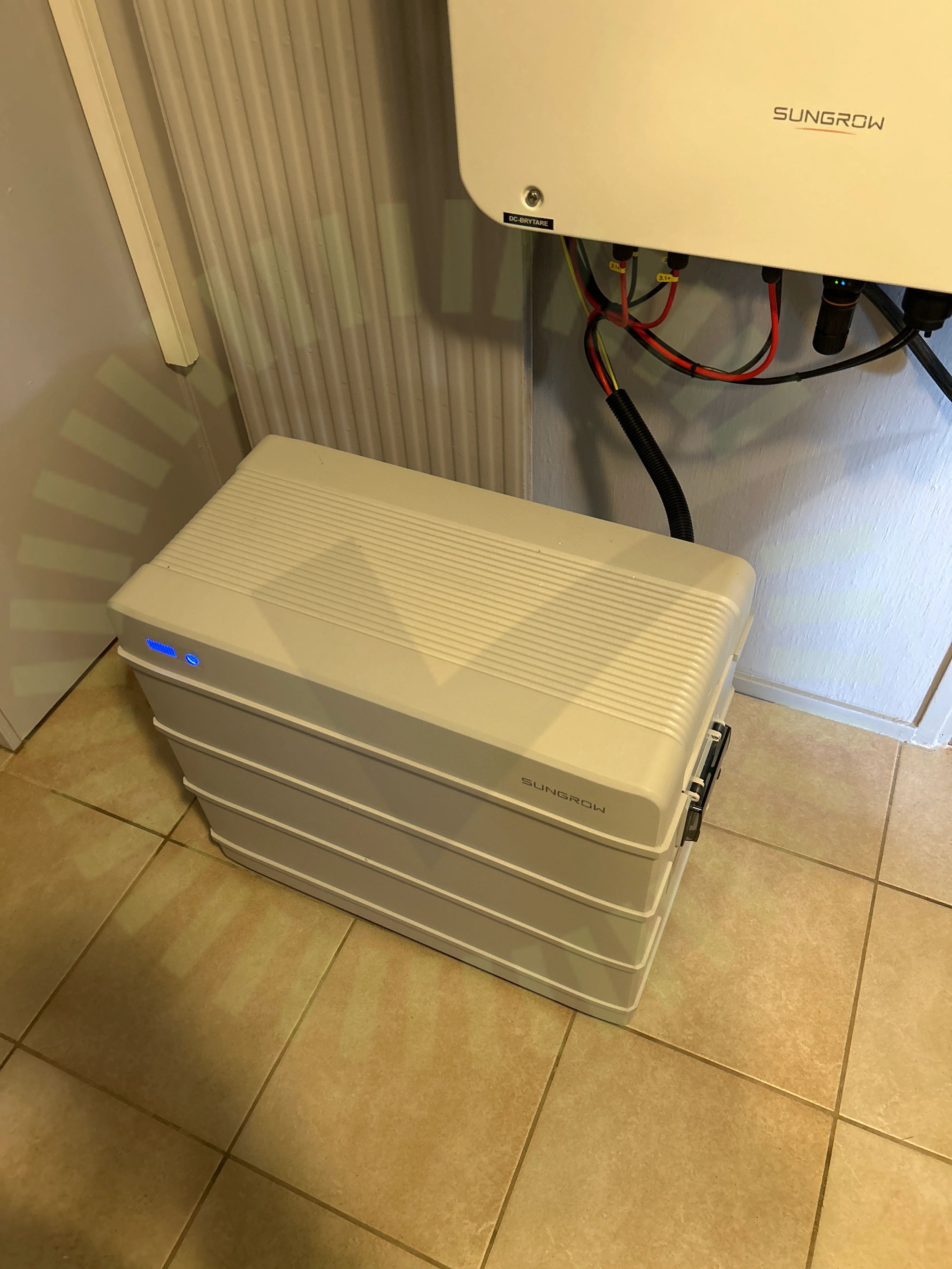 Tillgång till batteriet