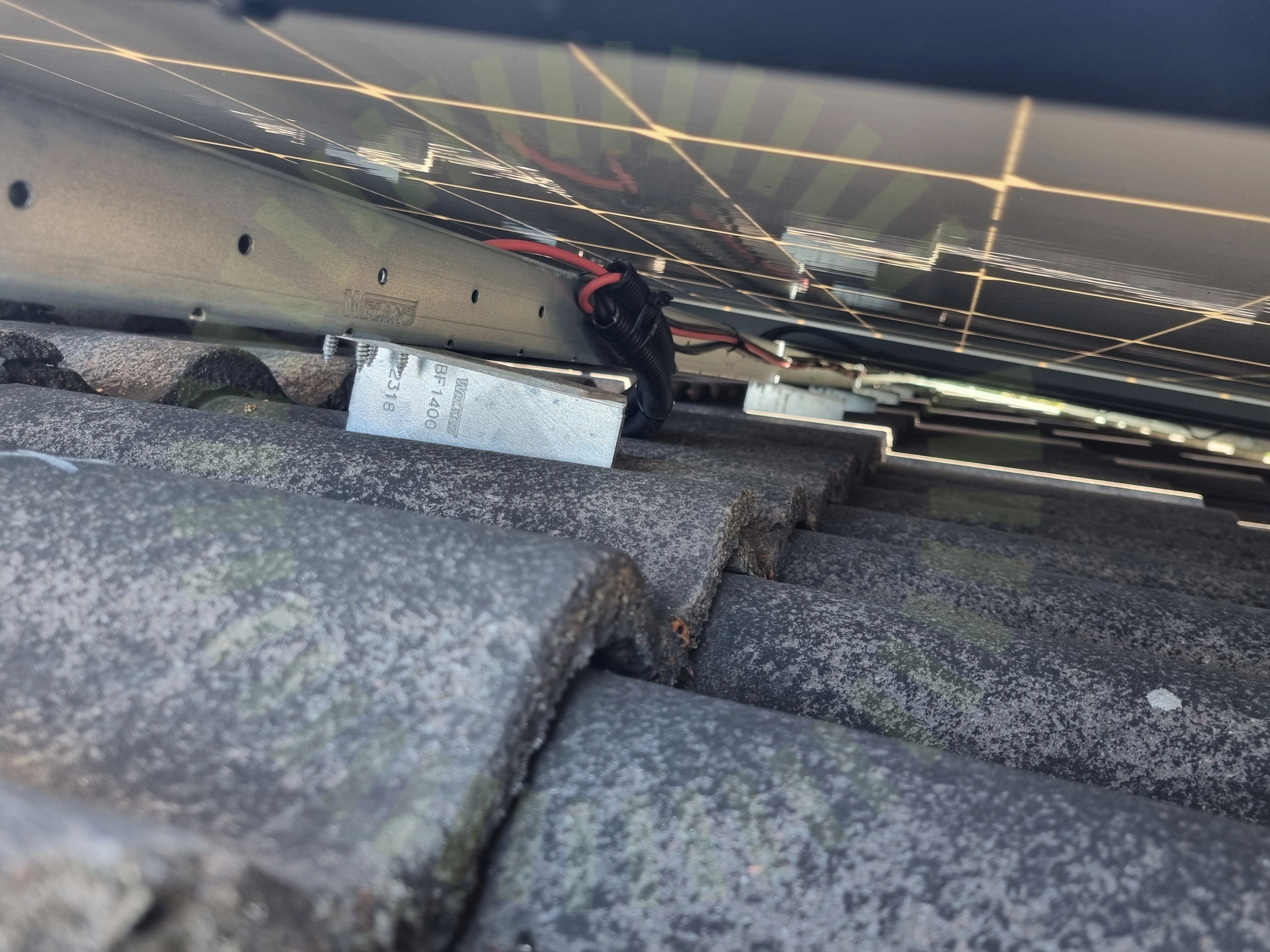 Panelkablagets böjradie